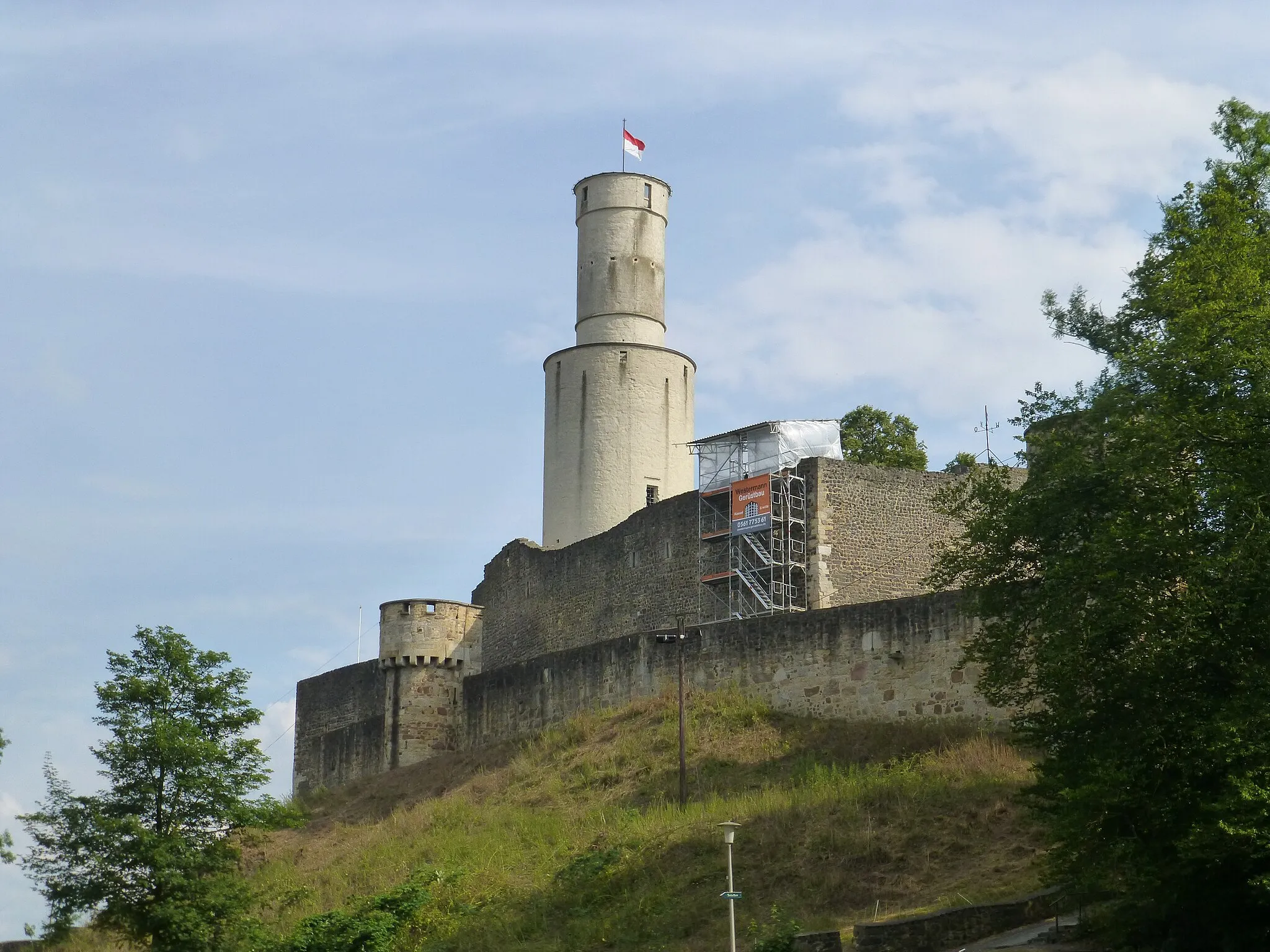 Photo showing: Felsburg; Ansicht von Nordnordwesten