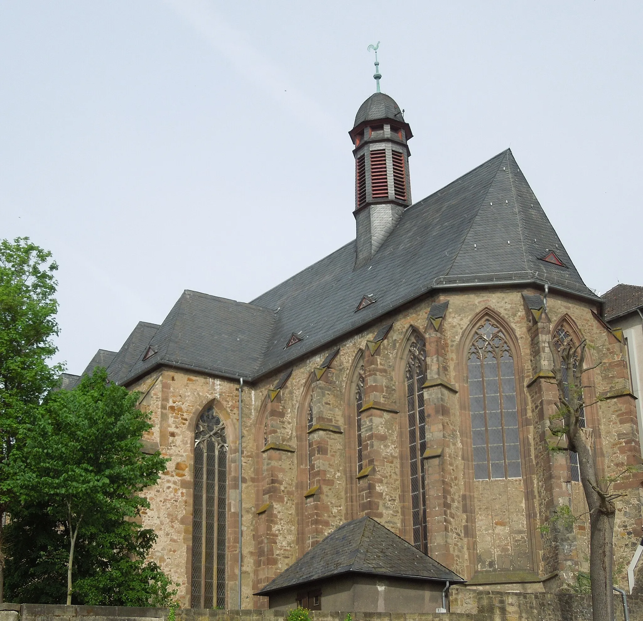 Photo showing: Die Kirche des ehemaligen Minoritenklosters, heute evangelische Stadtkirche von Fritzlar