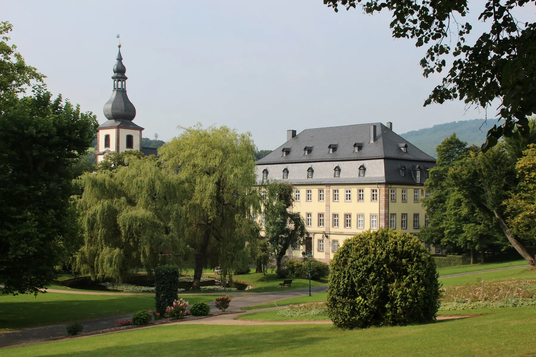 Photo showing: Schloss Gersfeld