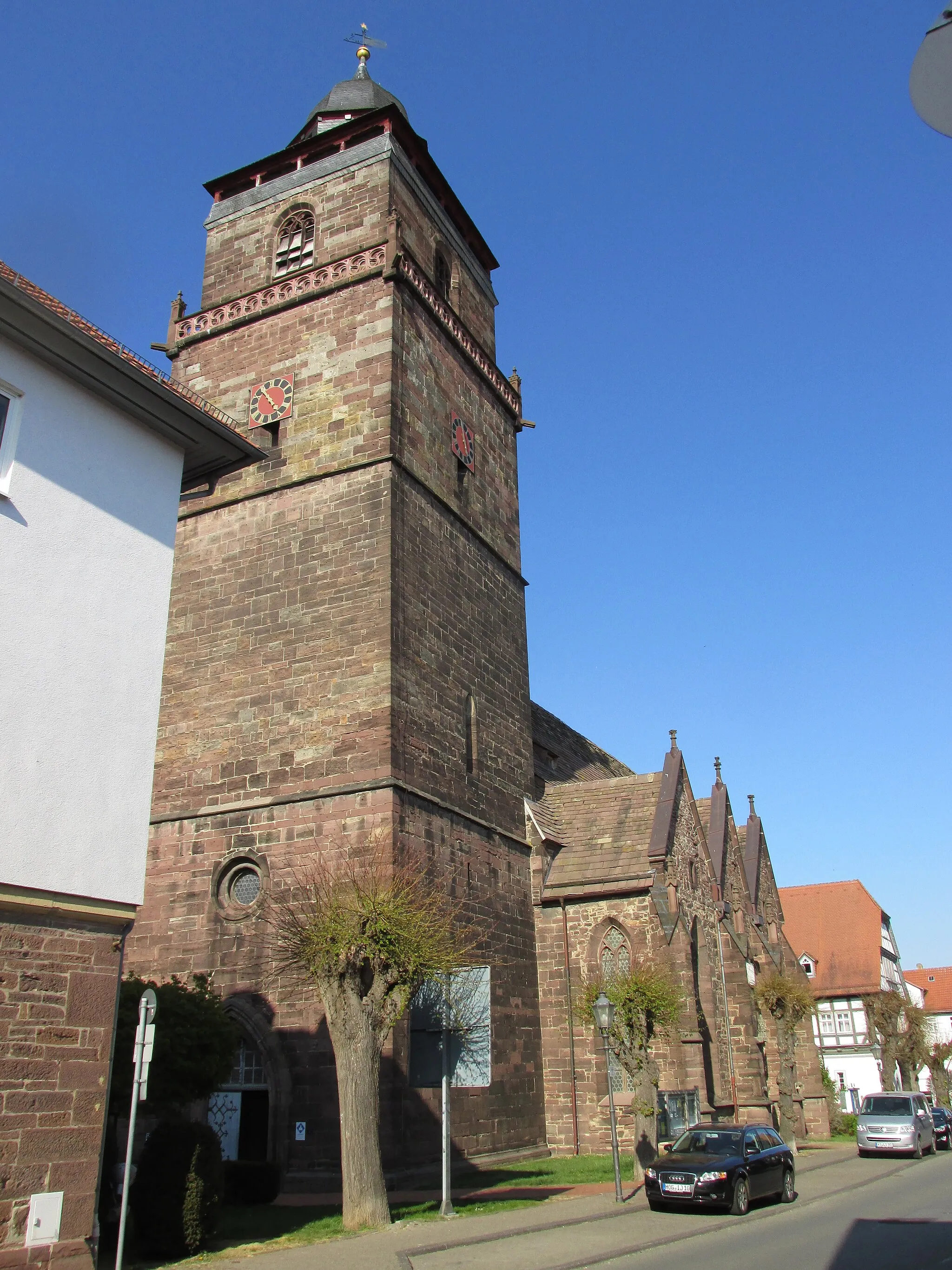 Photo showing: die evangelische Stadtkirche in Grebenstein