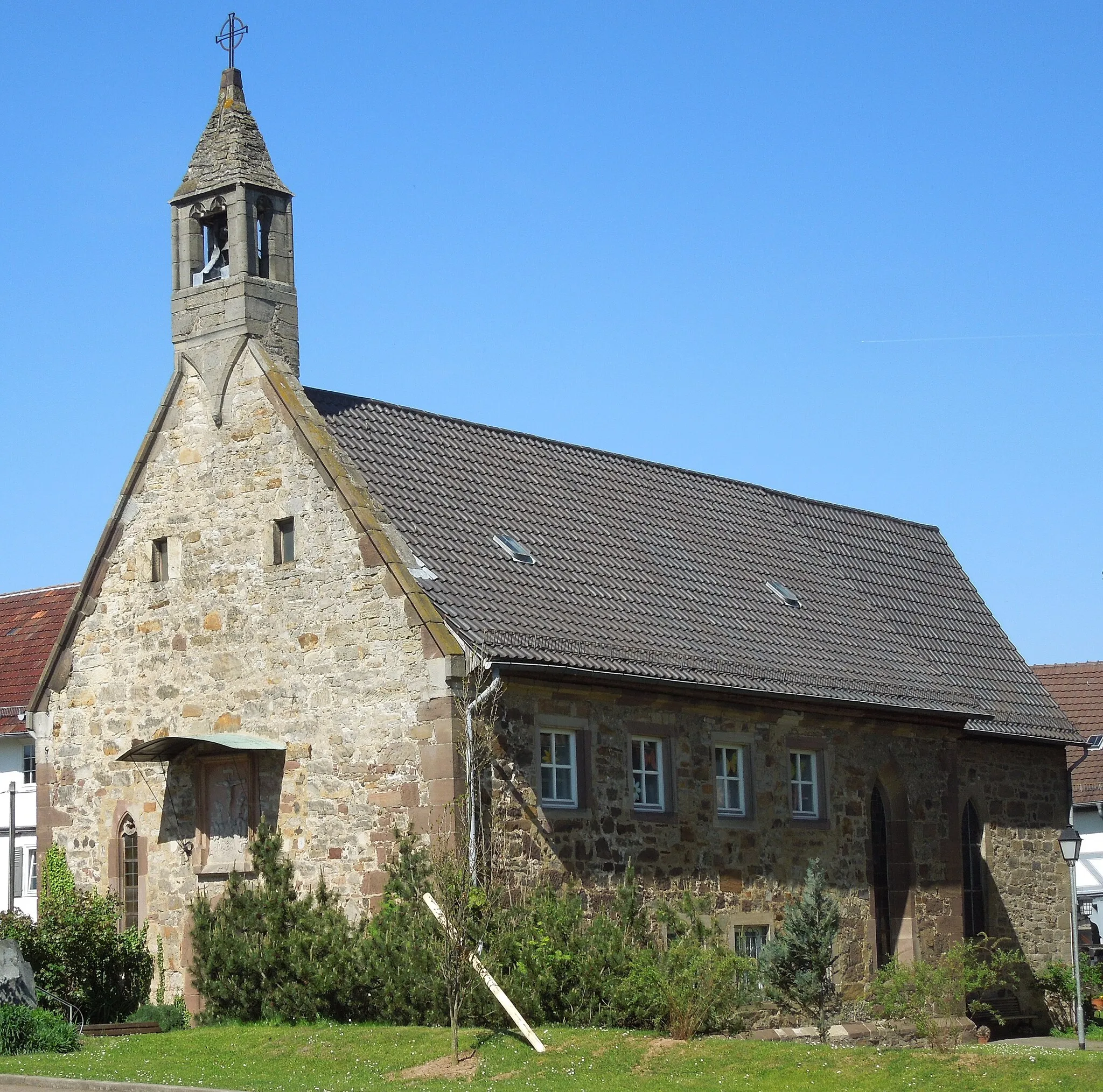 Photo showing: Kapelle des einstigen Hospitals zum Heiligen Geist in Gudensberg