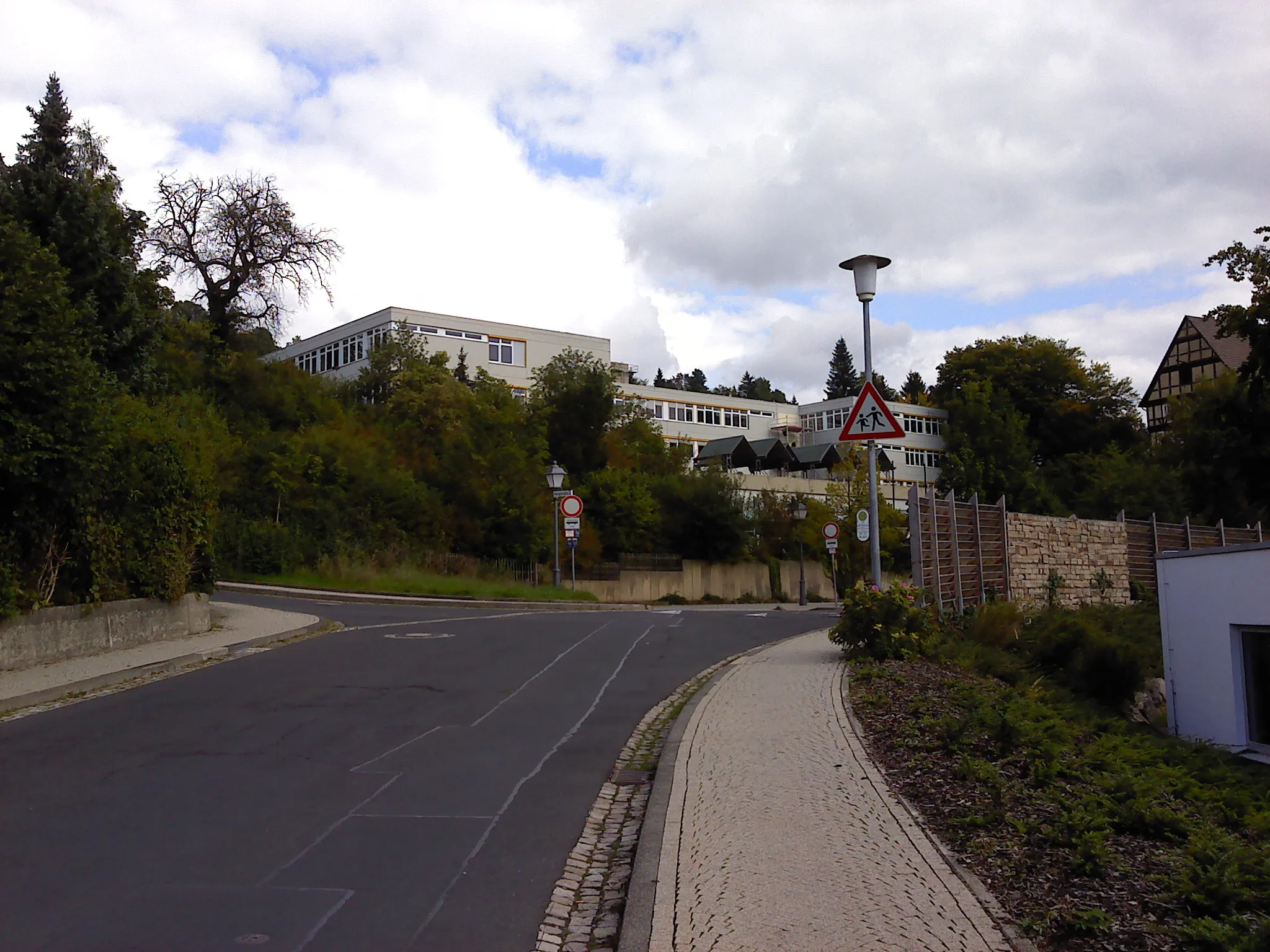 Photo showing: Die Burgsitzschule in Spangenberg.