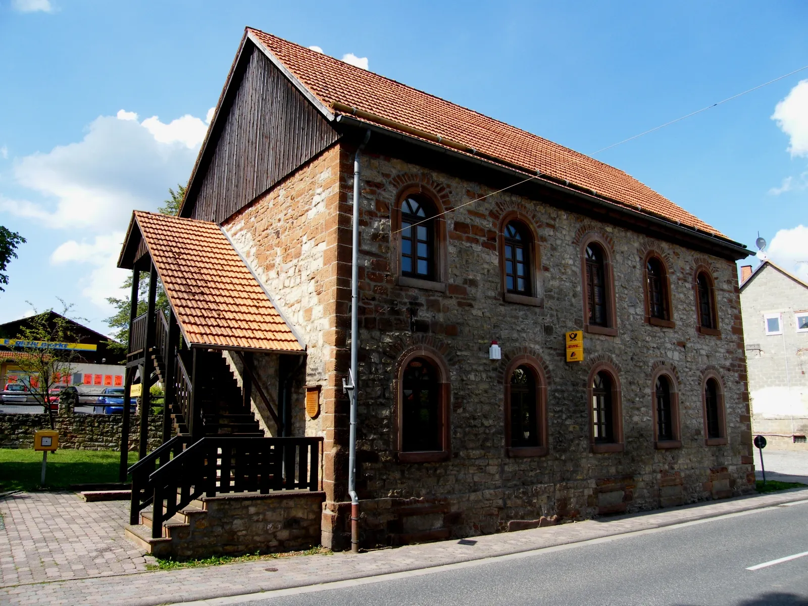 Photo showing: Vöhl - Steinhaus