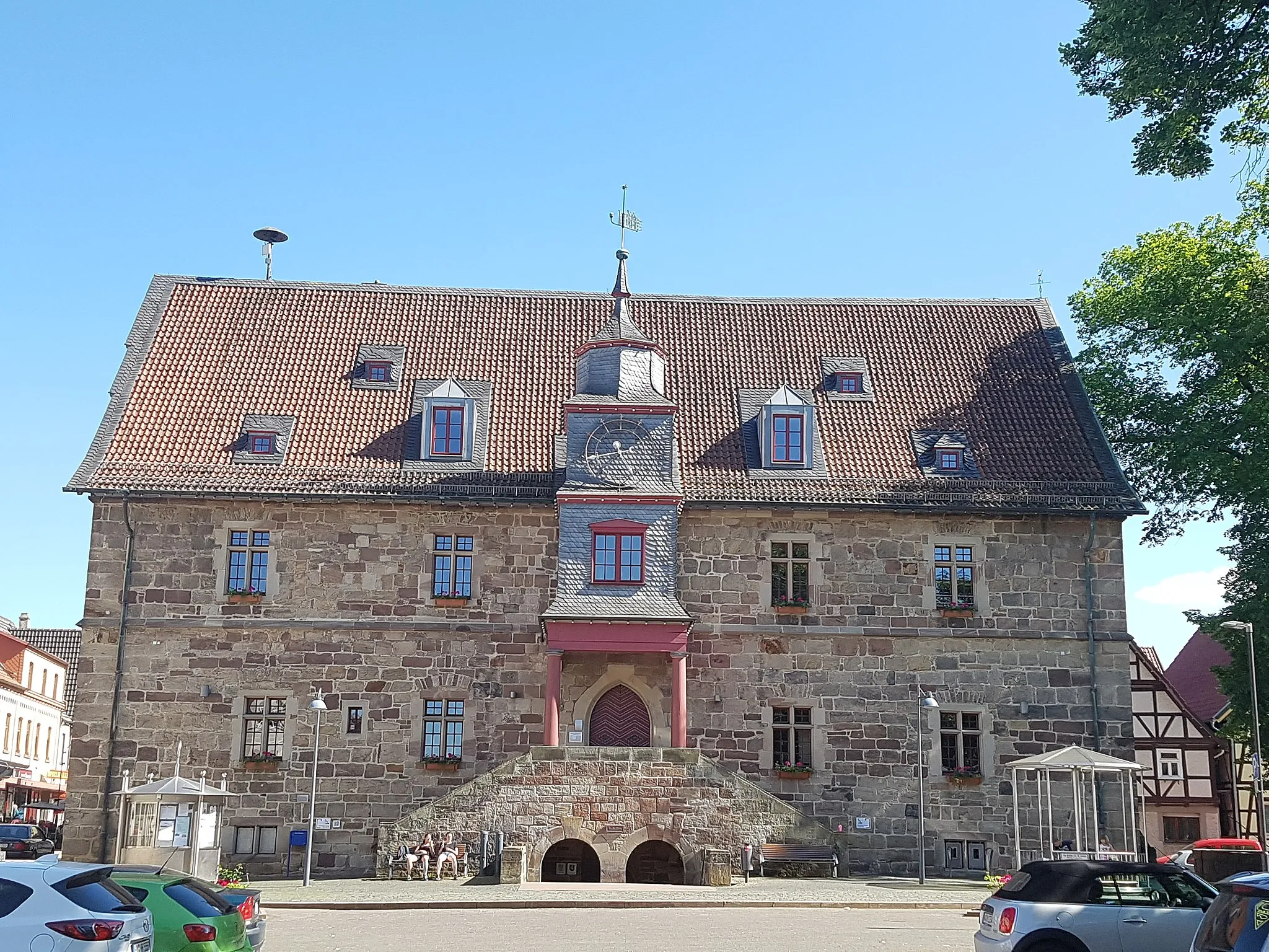 Photo showing: Town hall Volkmarsen.