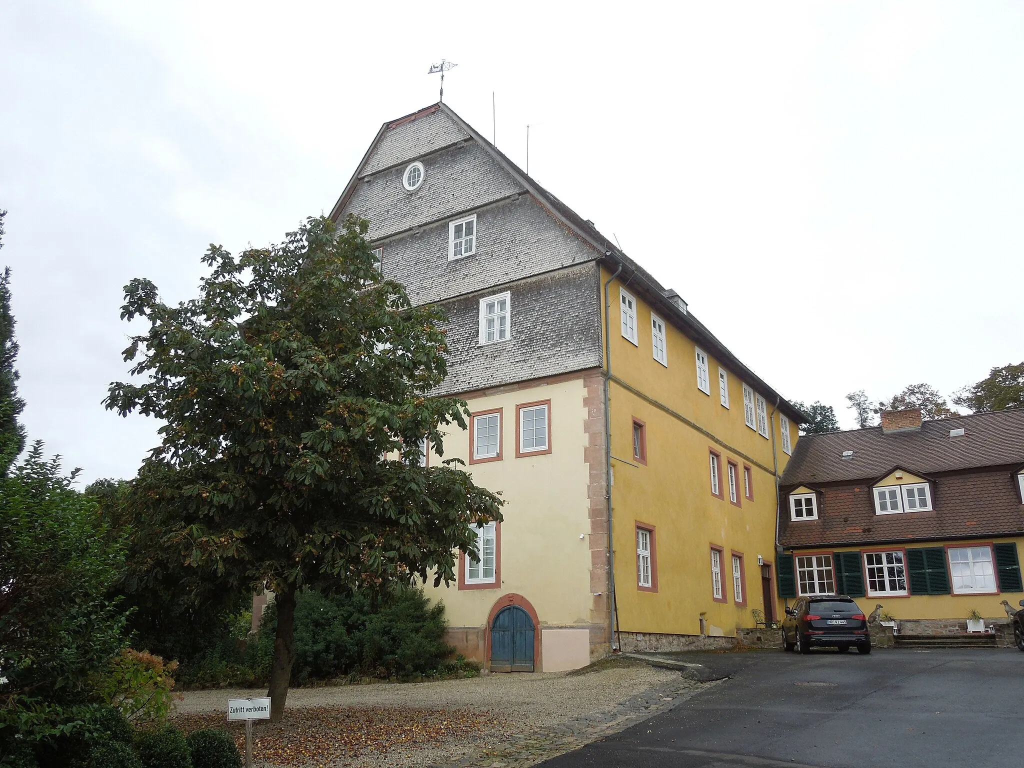 Photo showing: The manor in Willingshausen, seen from the southeast