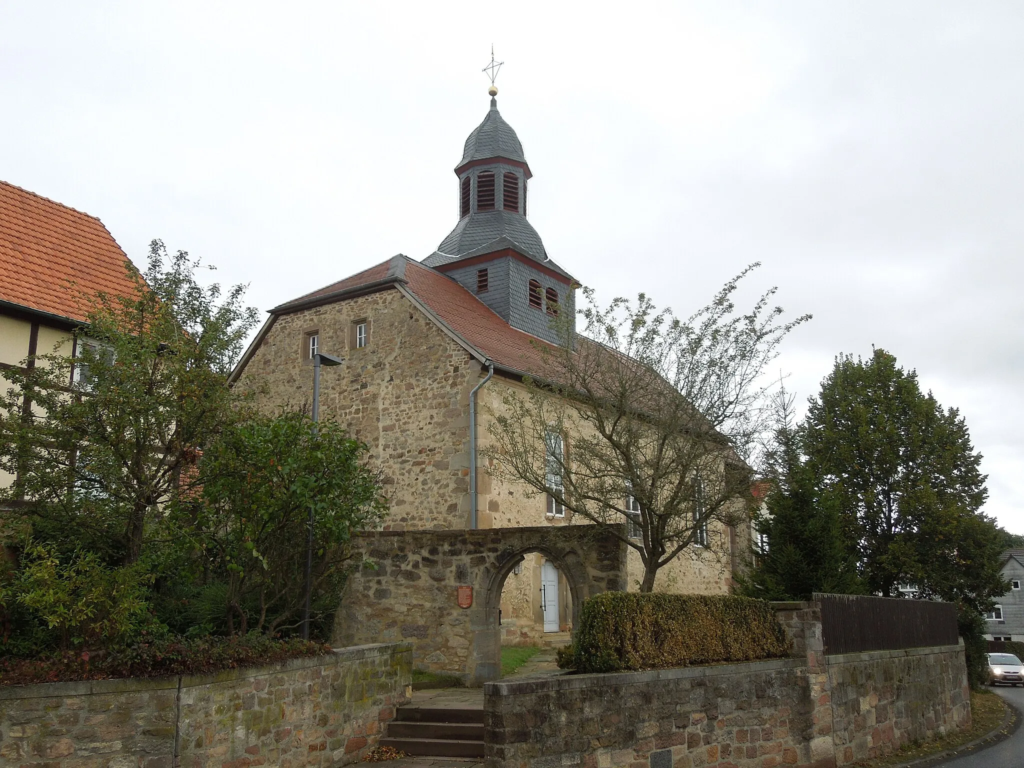 Photo showing: The protestant church in Willingshausen