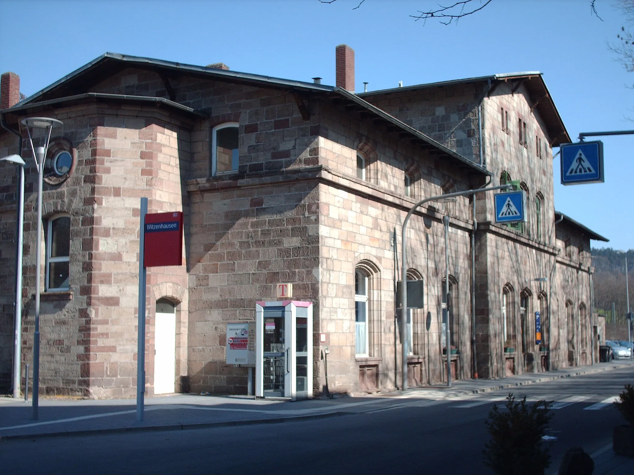 Photo showing: Witzenhausen Nord station, Witzenhausen, Germany