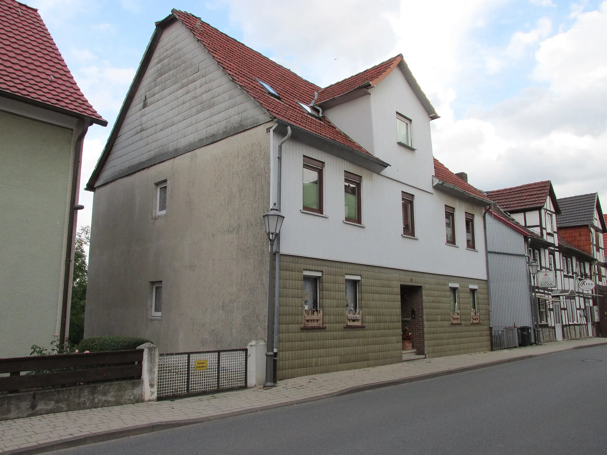 Photo showing: das Haus Kasseler Straße 9 in Zierenberg