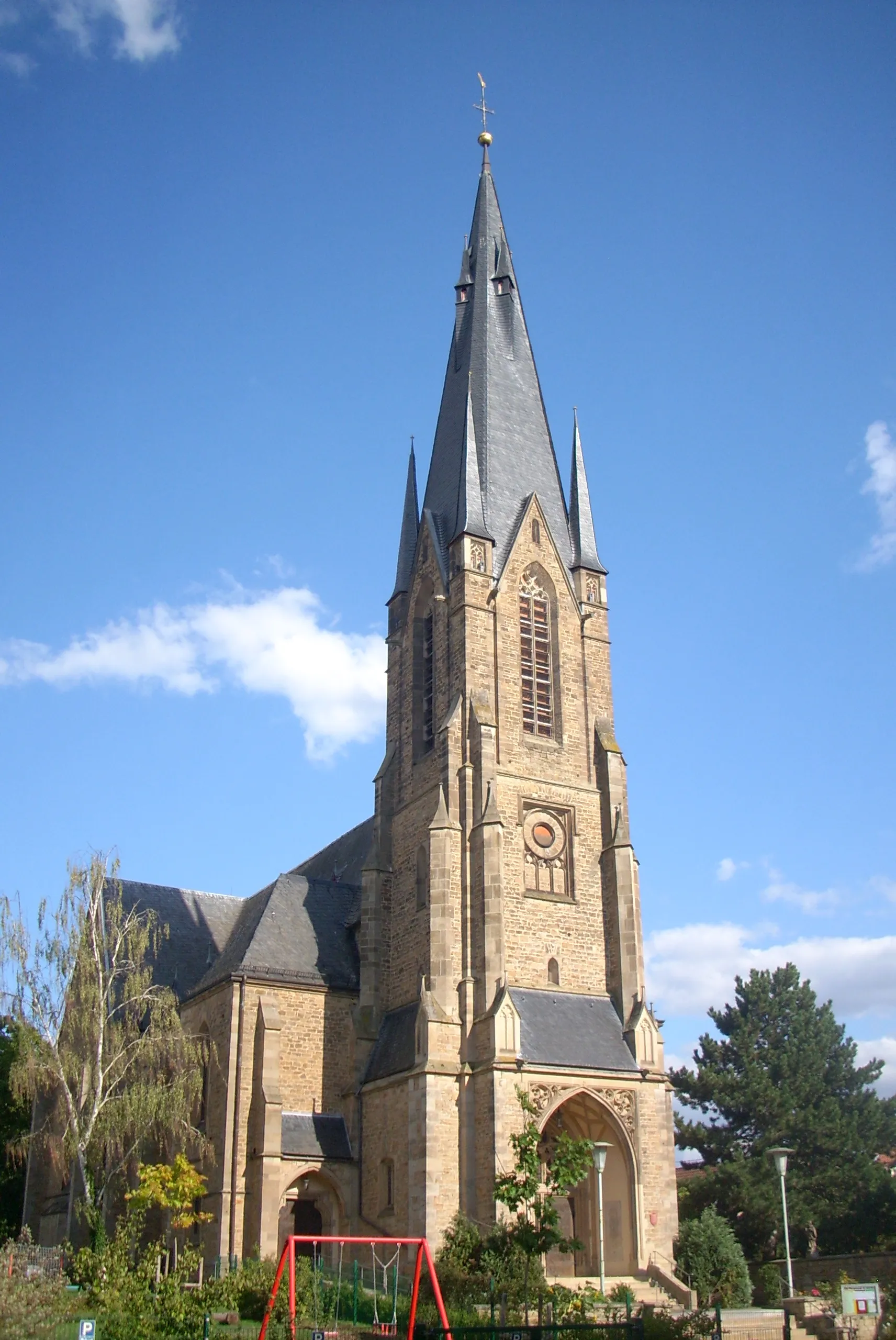 Photo showing: Katholische Kirche St. Matthäus Bad Sobernheim