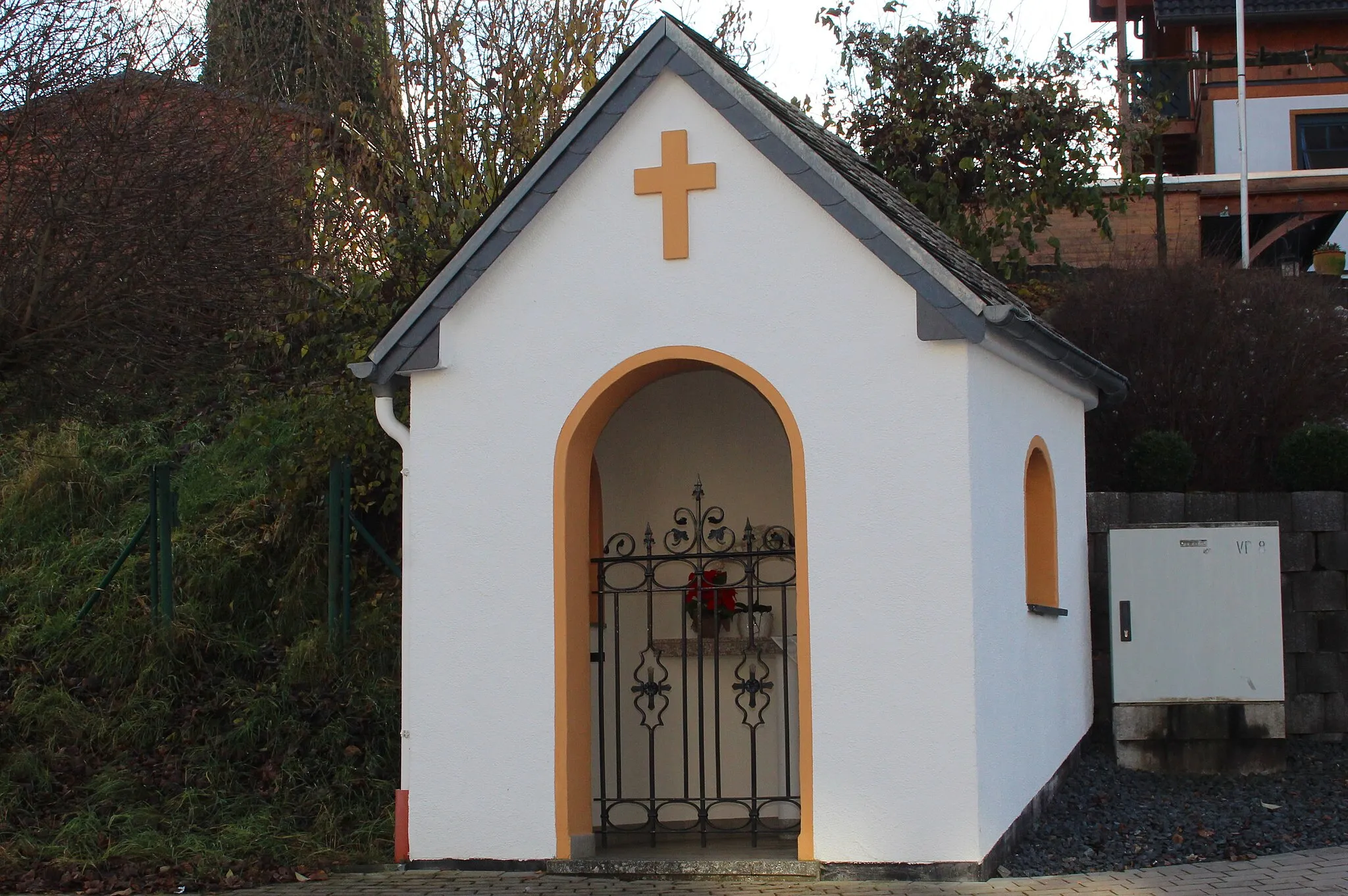 Photo showing: Kapelle (Hauptstraße, Großmaischeid)