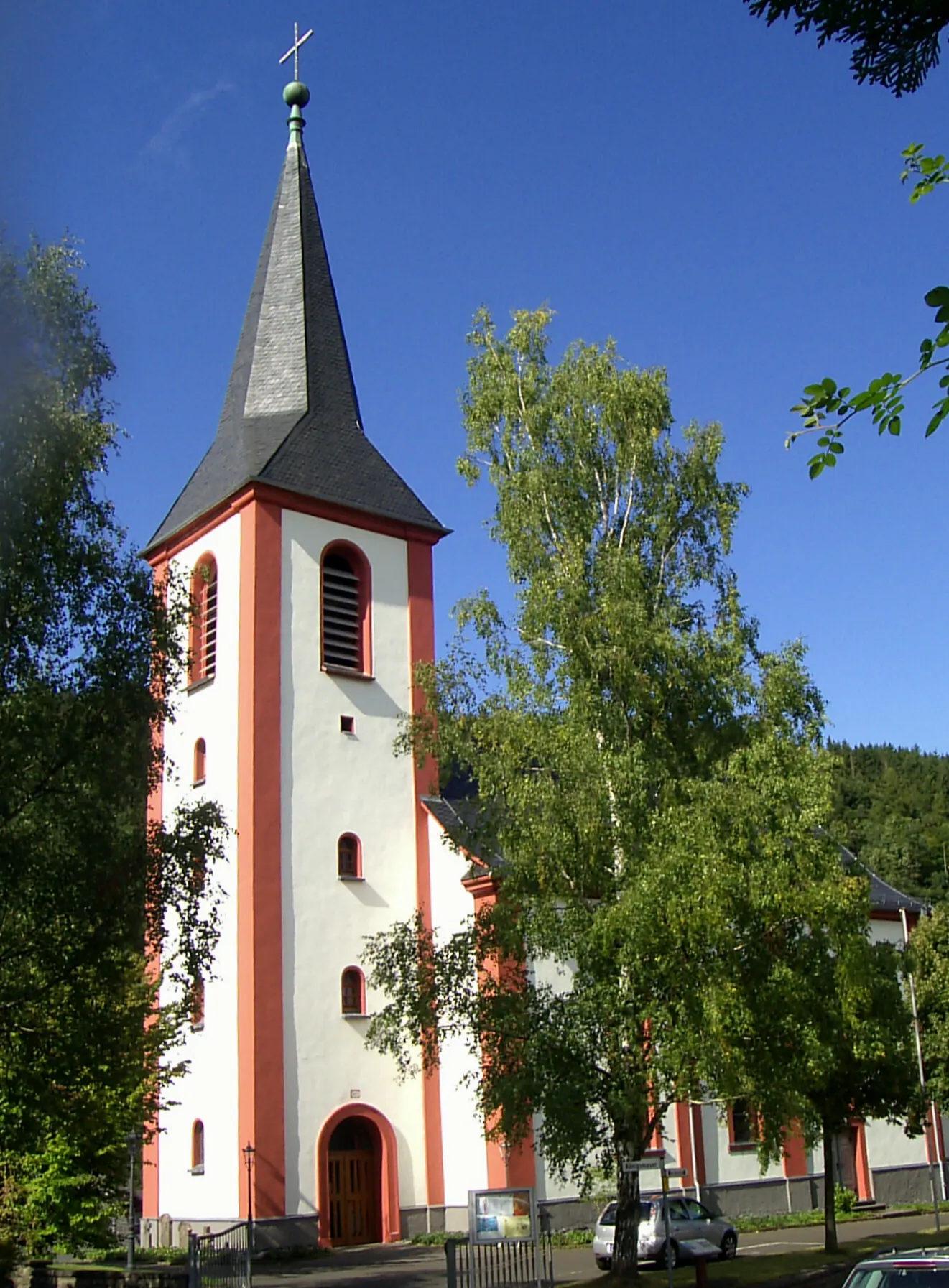 Photo showing: evangelische Kirche in Herdorf