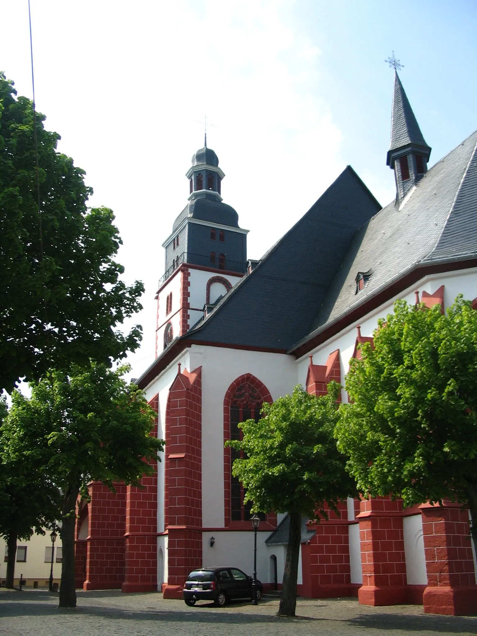 Photo showing: kath. St. Michaels Kirche in Kirchberg Hunsrück
