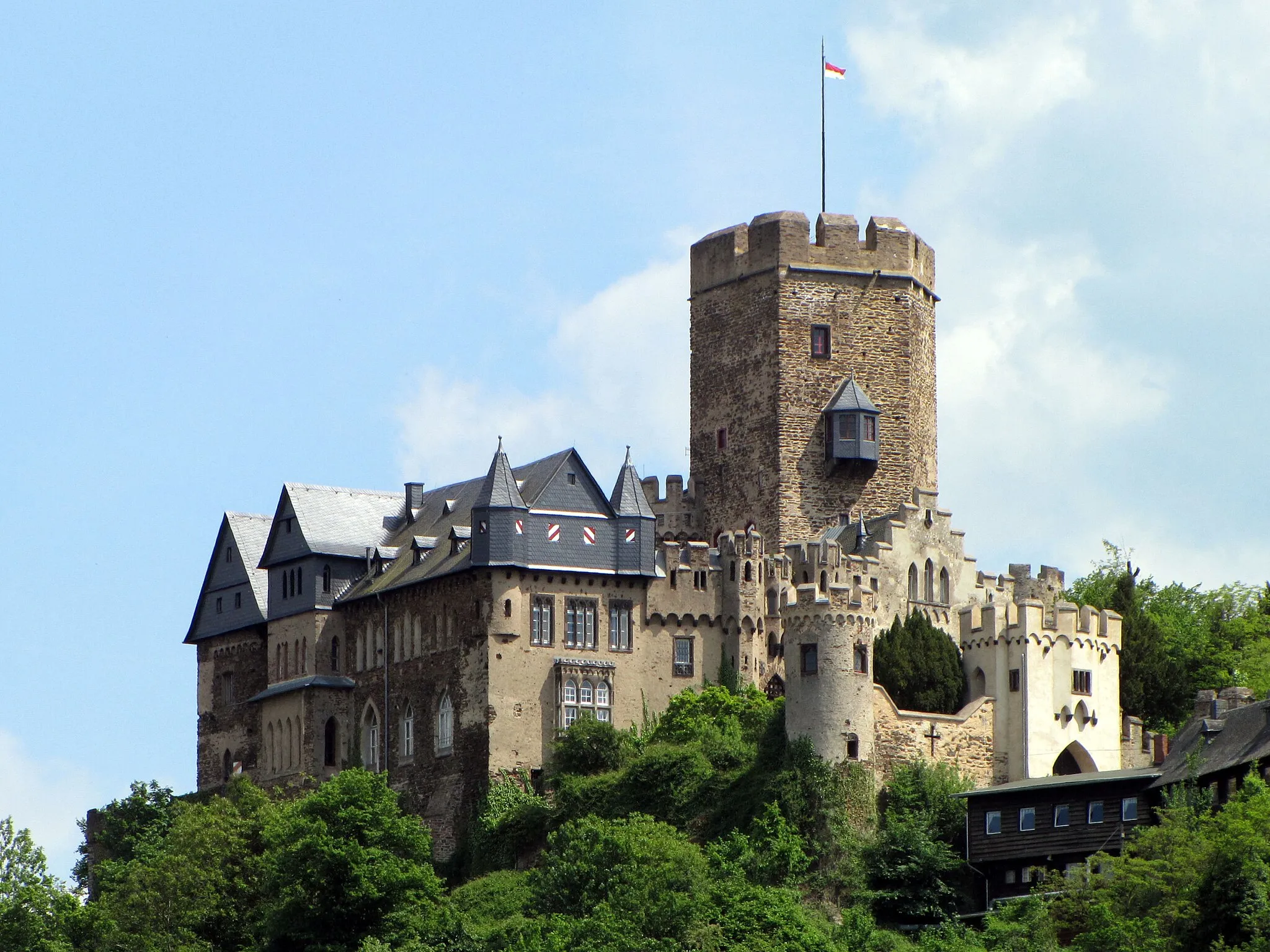 Photo showing: Lahneck Castle