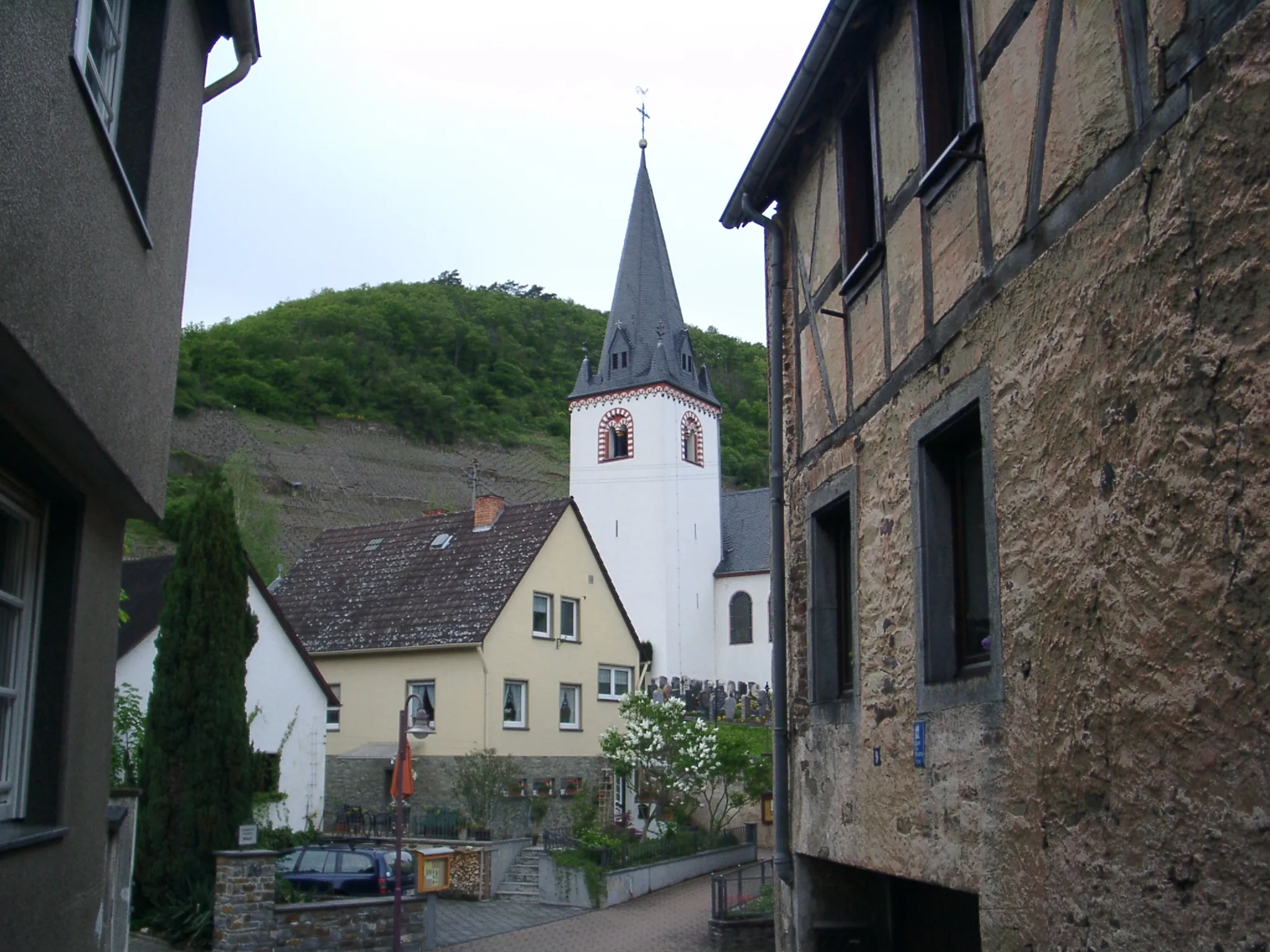 Photo showing: Kirche von Löf - selbst fotografiert (Klaus Graf) 5.5.2005 -
