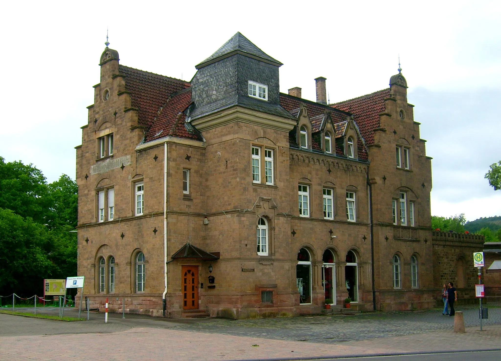 Photo showing: Bahnhof in Meisenheim