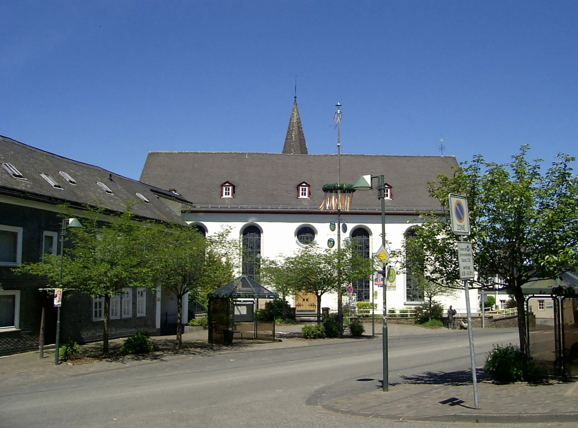 Photo showing: evangelische Kirche in Niederfischbach, Landkreis Altenkirchen (Westerwald), Rheinland-Pfalz, Deutschland