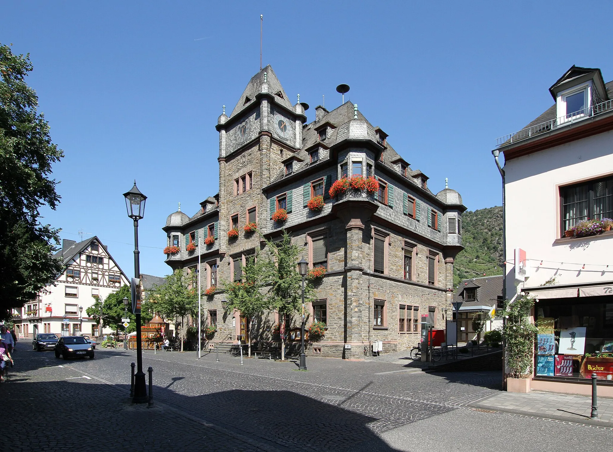 Photo showing: Old town hall of en:Oberwesel, Germany