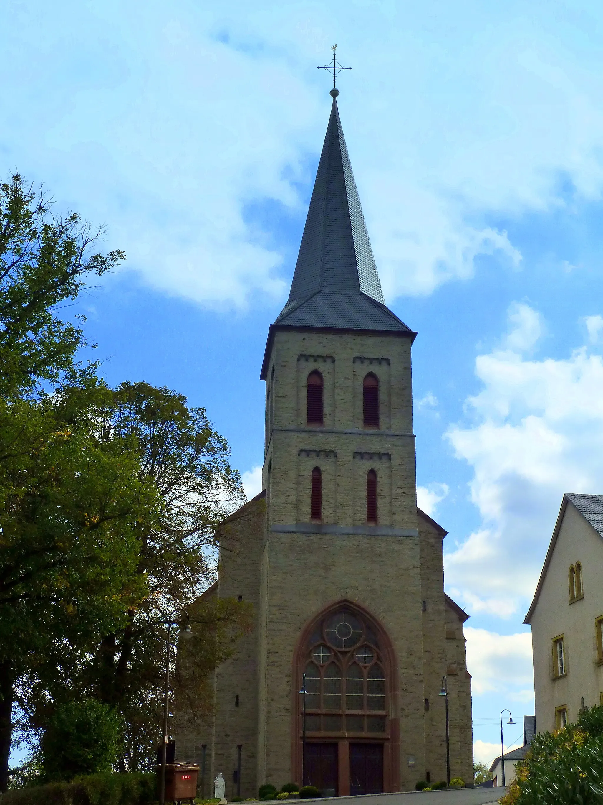 Photo showing: Rhaunen -  Kath. Pfarrkirche St. Martin – erbaut um 1888