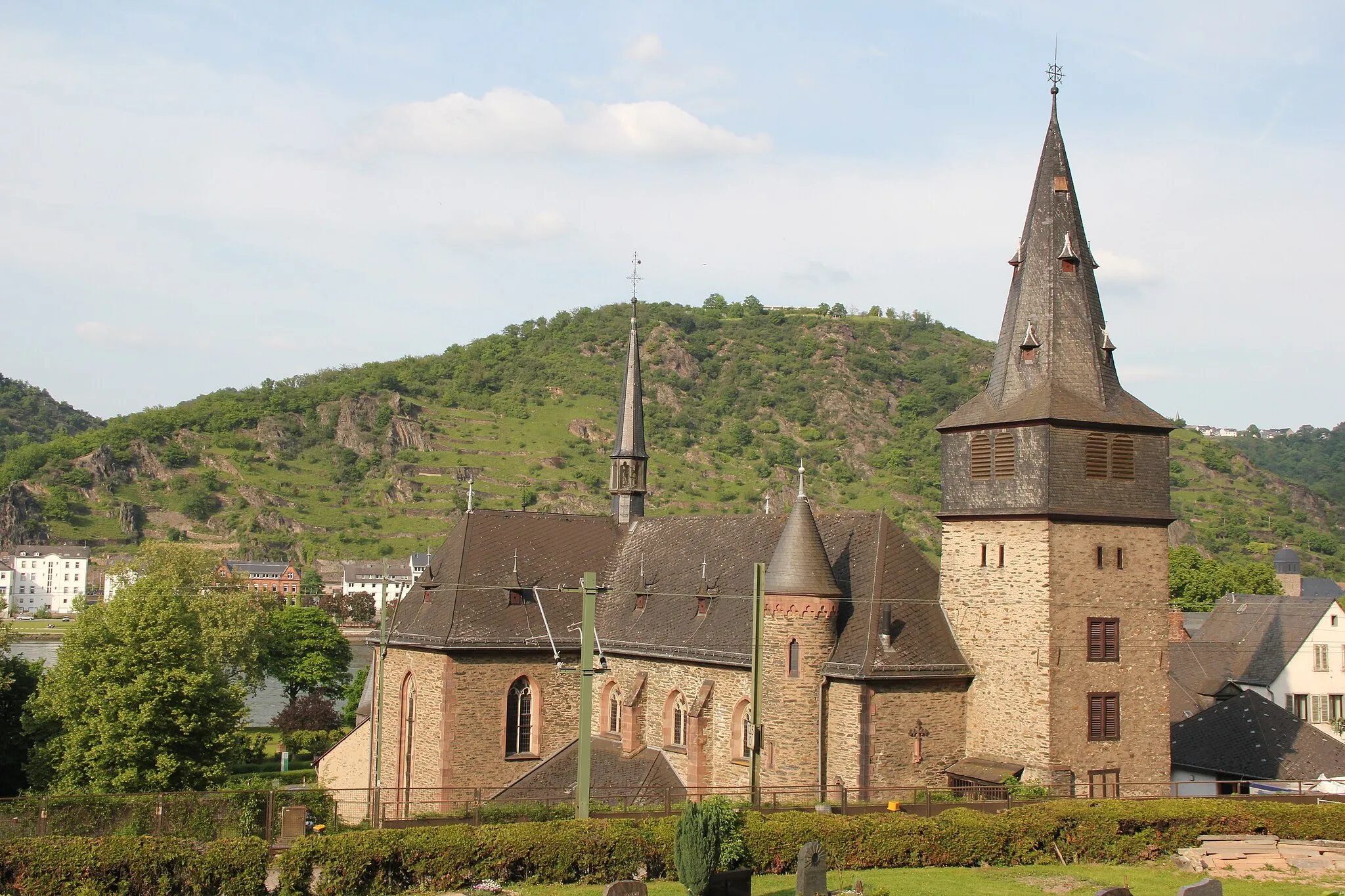 Photo showing: Kath. Kirche St. Goar