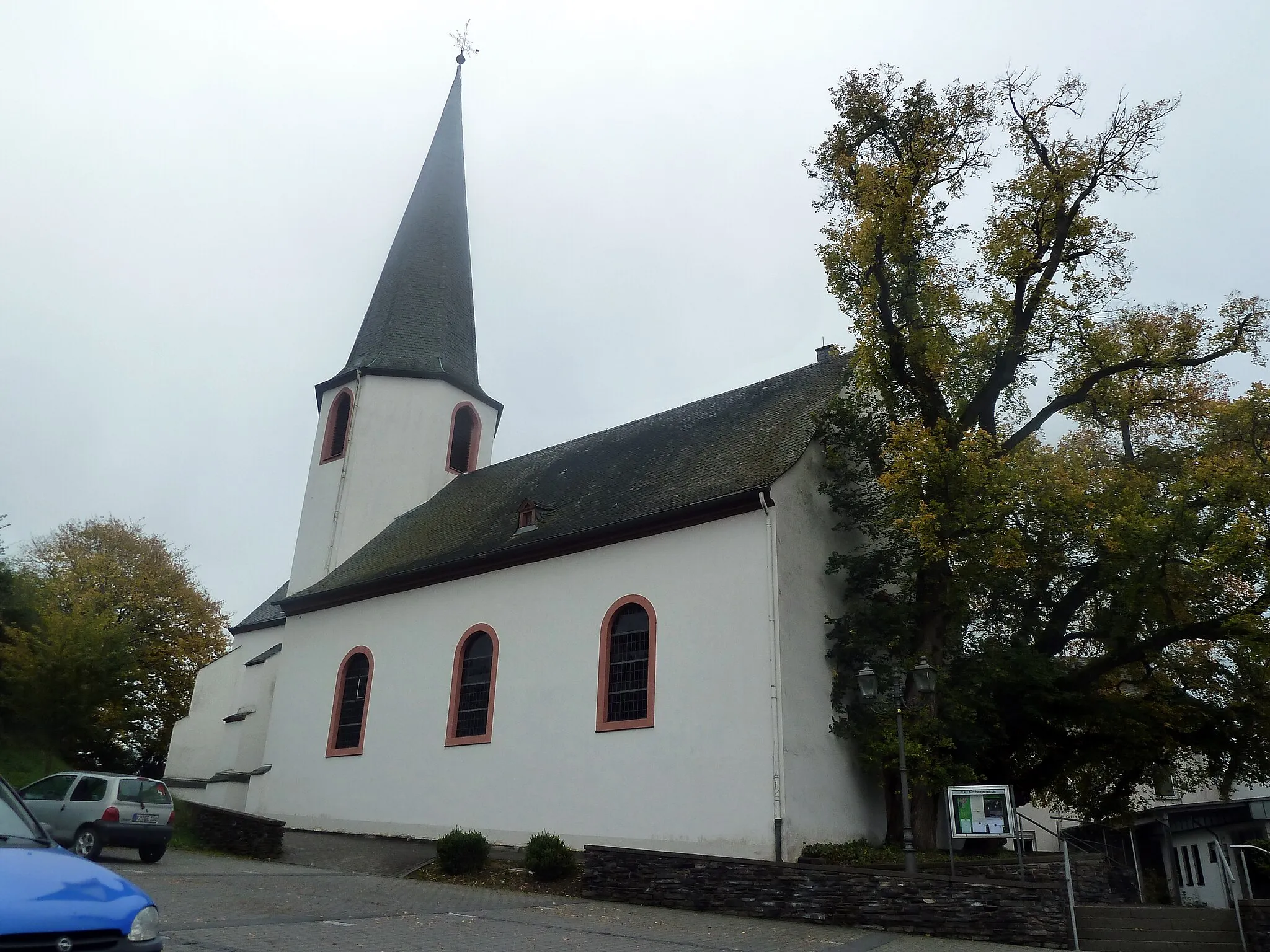 Photo showing: Ev. Kirche in Sohren