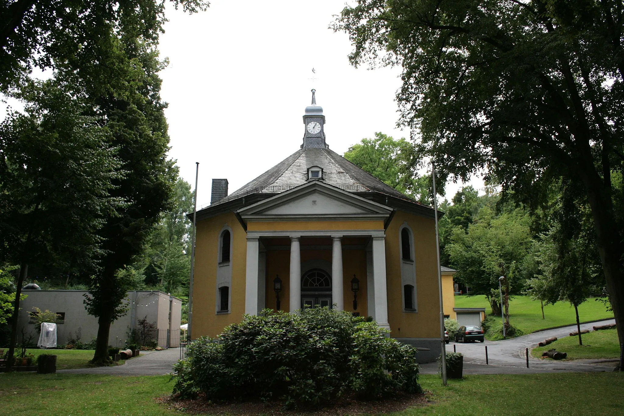 Photo showing: Evangelische Gnadenkirche, Hauptstraße 264 in Bergisch Gladbach