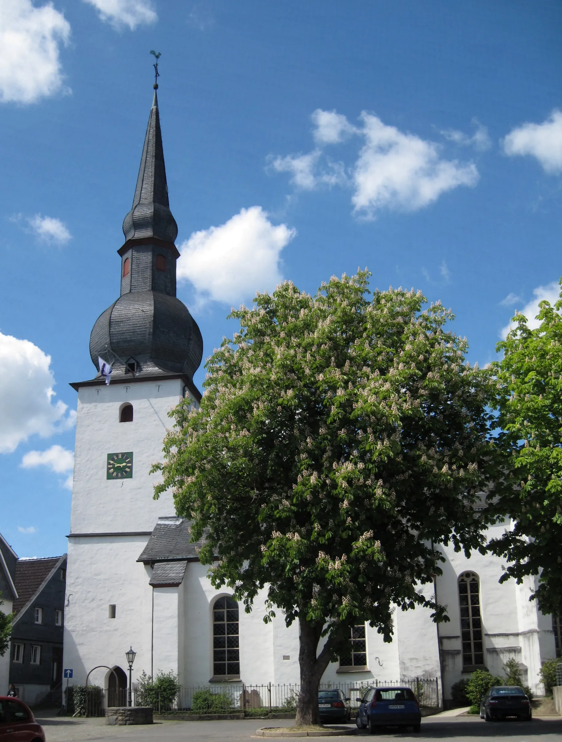 Photo showing: Evangelische Altstadtkirche, Kirchstraße 12 in Bergneustadt. Erbaut 1698.

This  image shows a heritage building in Germany, located in the North Rhine-Westphalian city Bergneustadt.