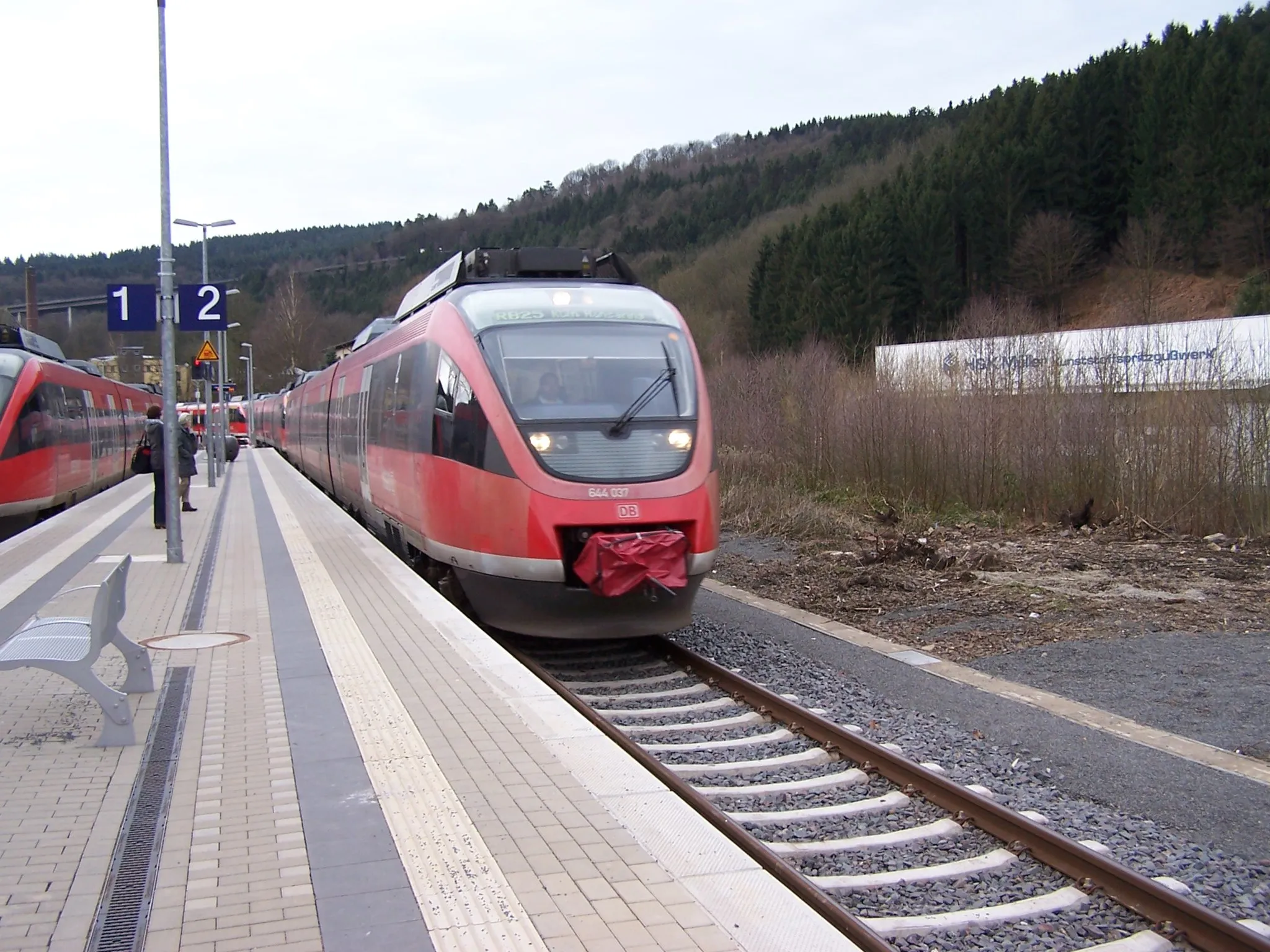 Photo showing: DB Talent 644 037 in Engelskirchen.