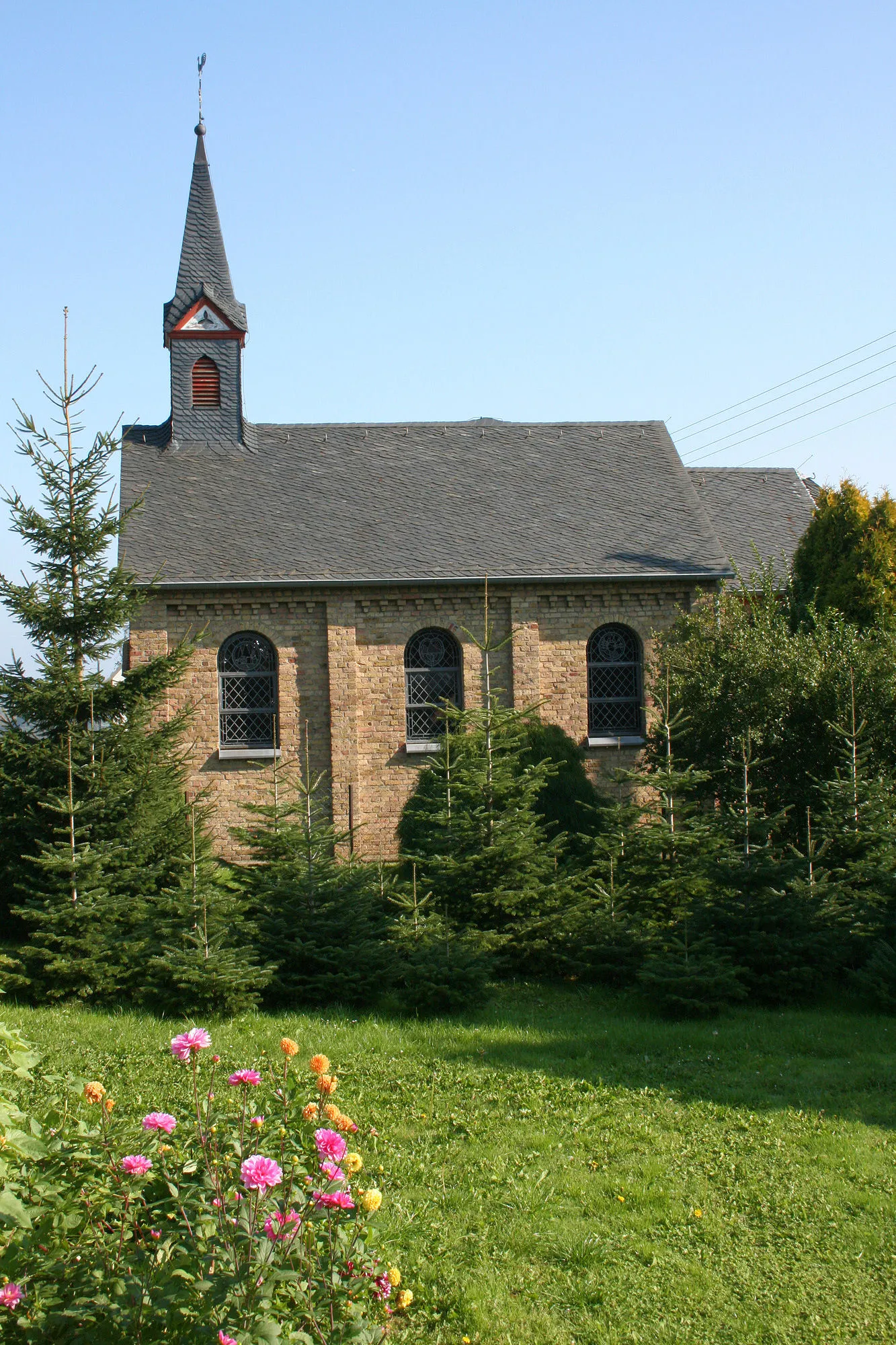 Photo showing: Kirche in Wellesberg, Stadt Hennef (Sieg)