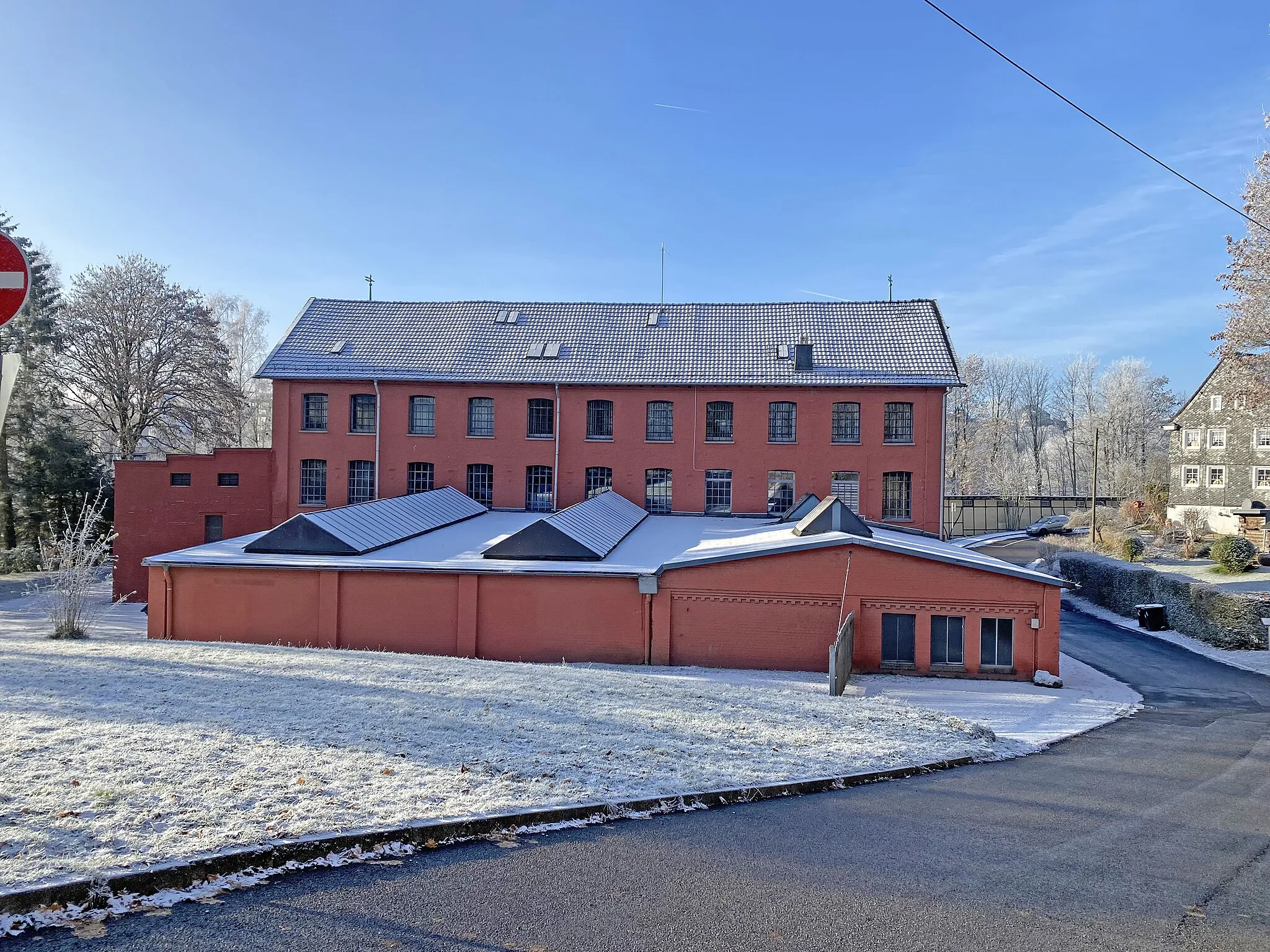 Photo showing: Tuchfabrik in der Aue - Fuhr 12 (Hückeswagen)