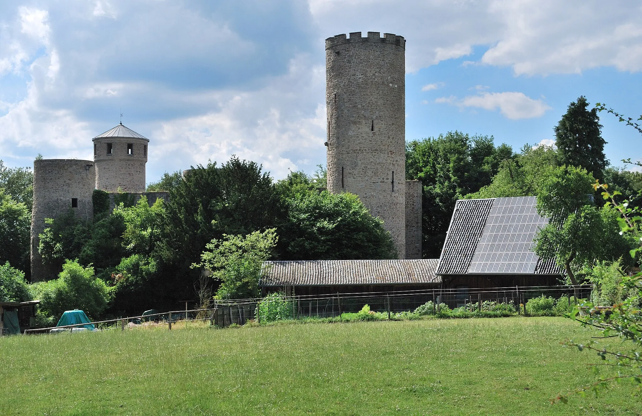 Photo showing: The castle Laufenburg  near Langerwehe in the German Federal State North Rhine-Westphalia.
