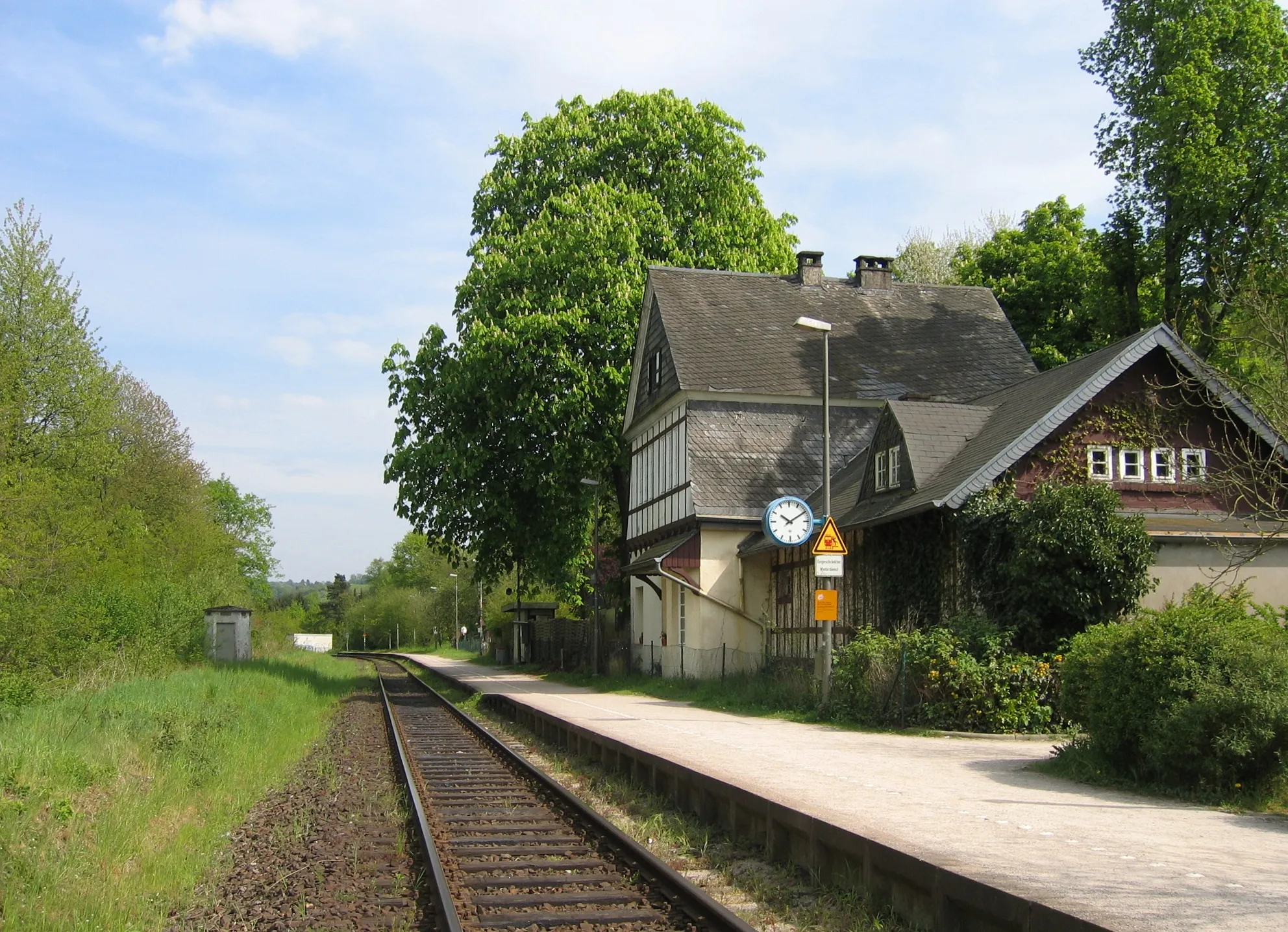 Photo showing: Bahnhof Honrath (Lohmar)