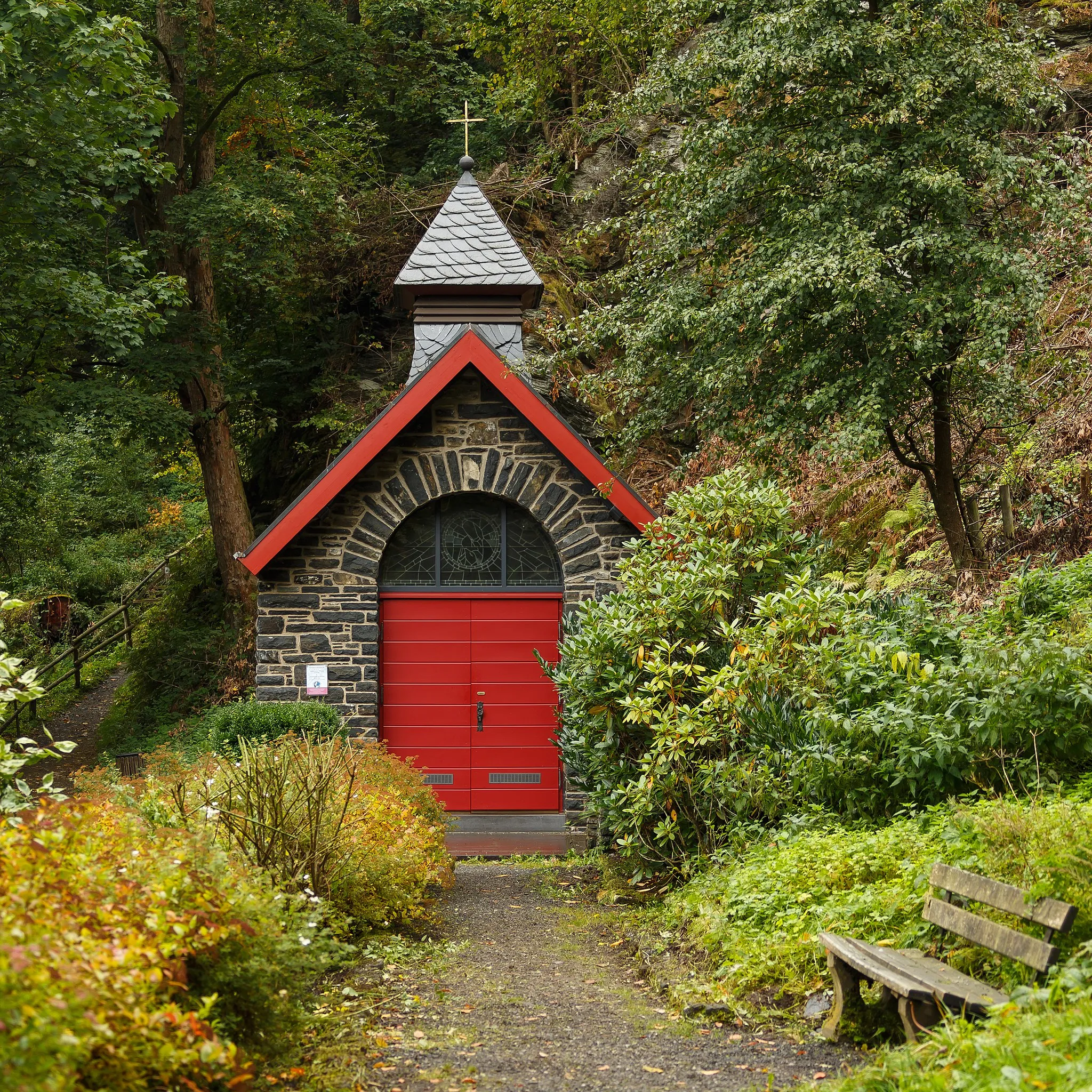 Photo showing: Monschau, Germany: Antoniuskapelle.