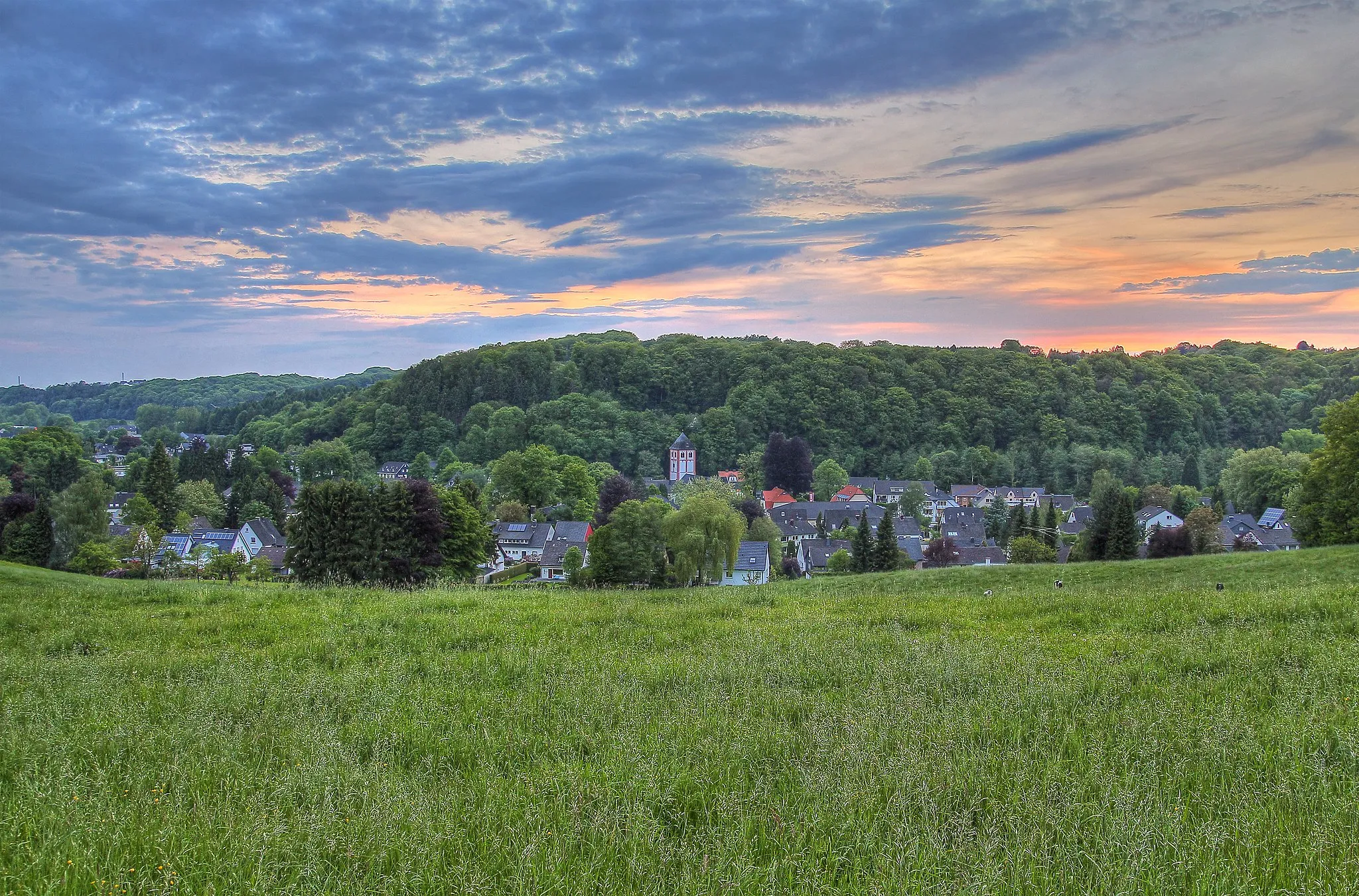 Photo showing: View of Odenthal, NRW.