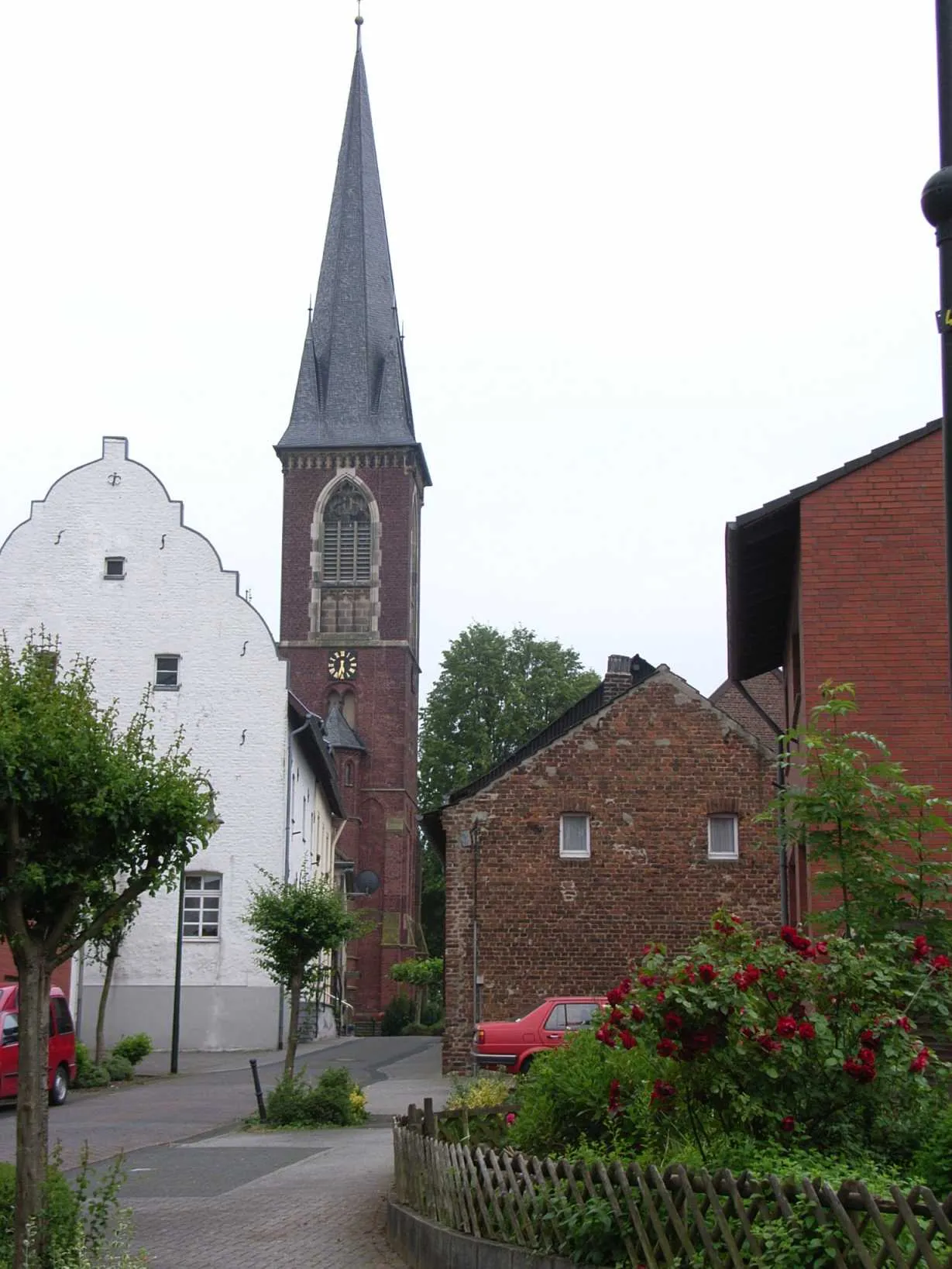 Photo showing: alter Ortskern Titz