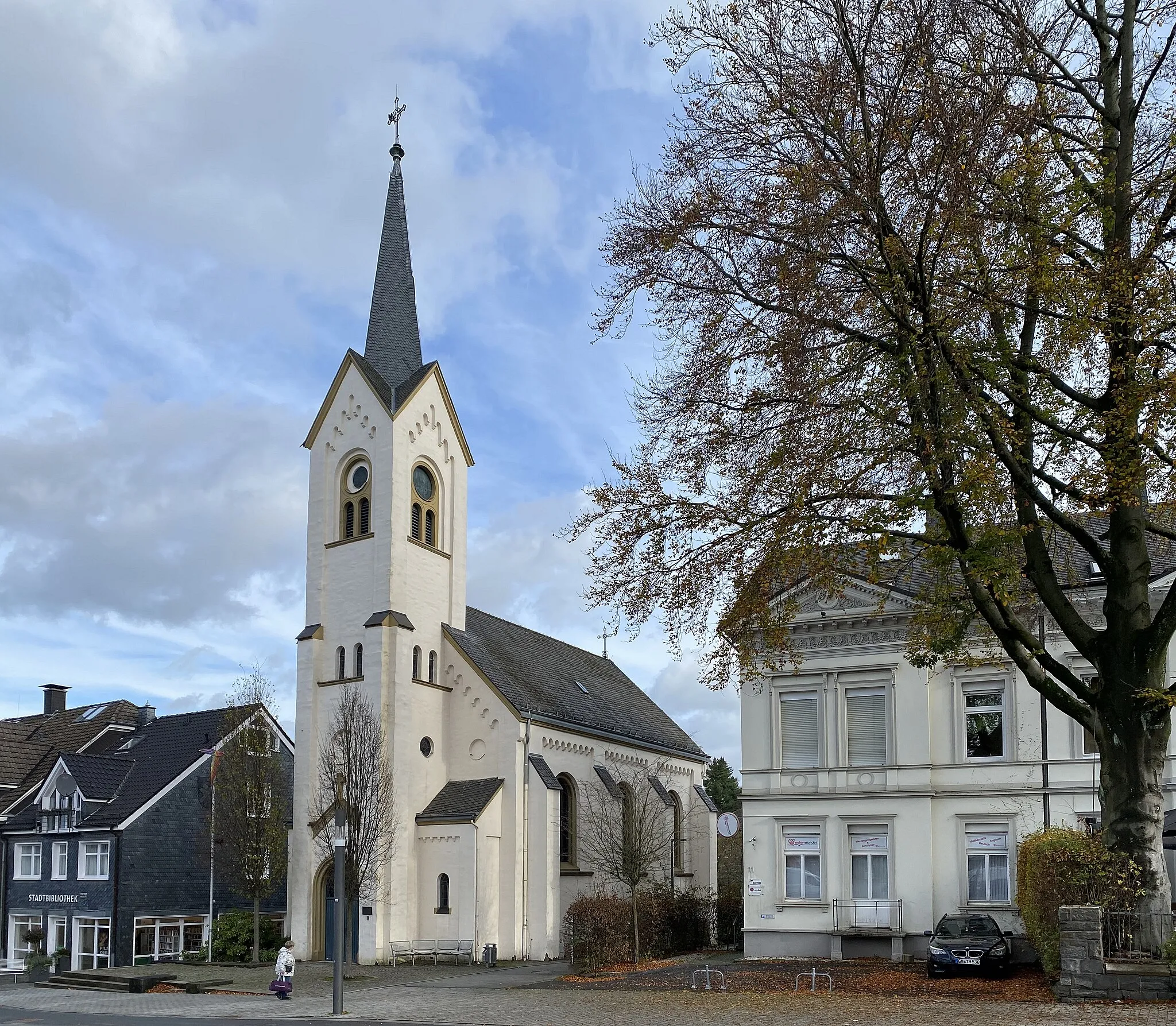 Photo showing: Evangelische Kirche Wipperfürth