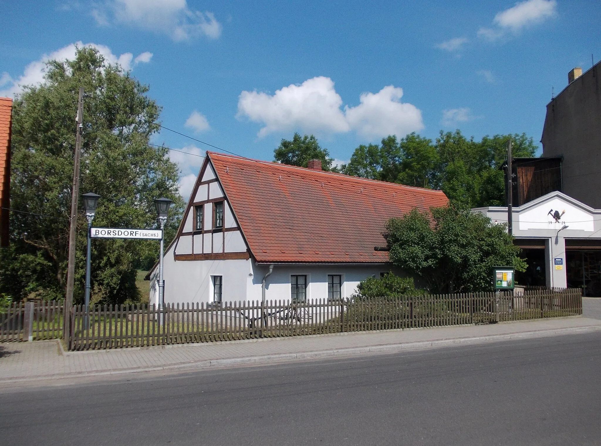 Photo showing: Museum of local history in Borsdorf (Leipzig district, Saxony)