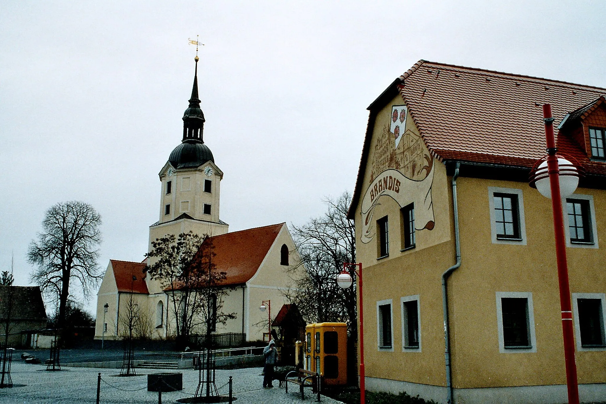 Photo showing: View from the urban square to the town church