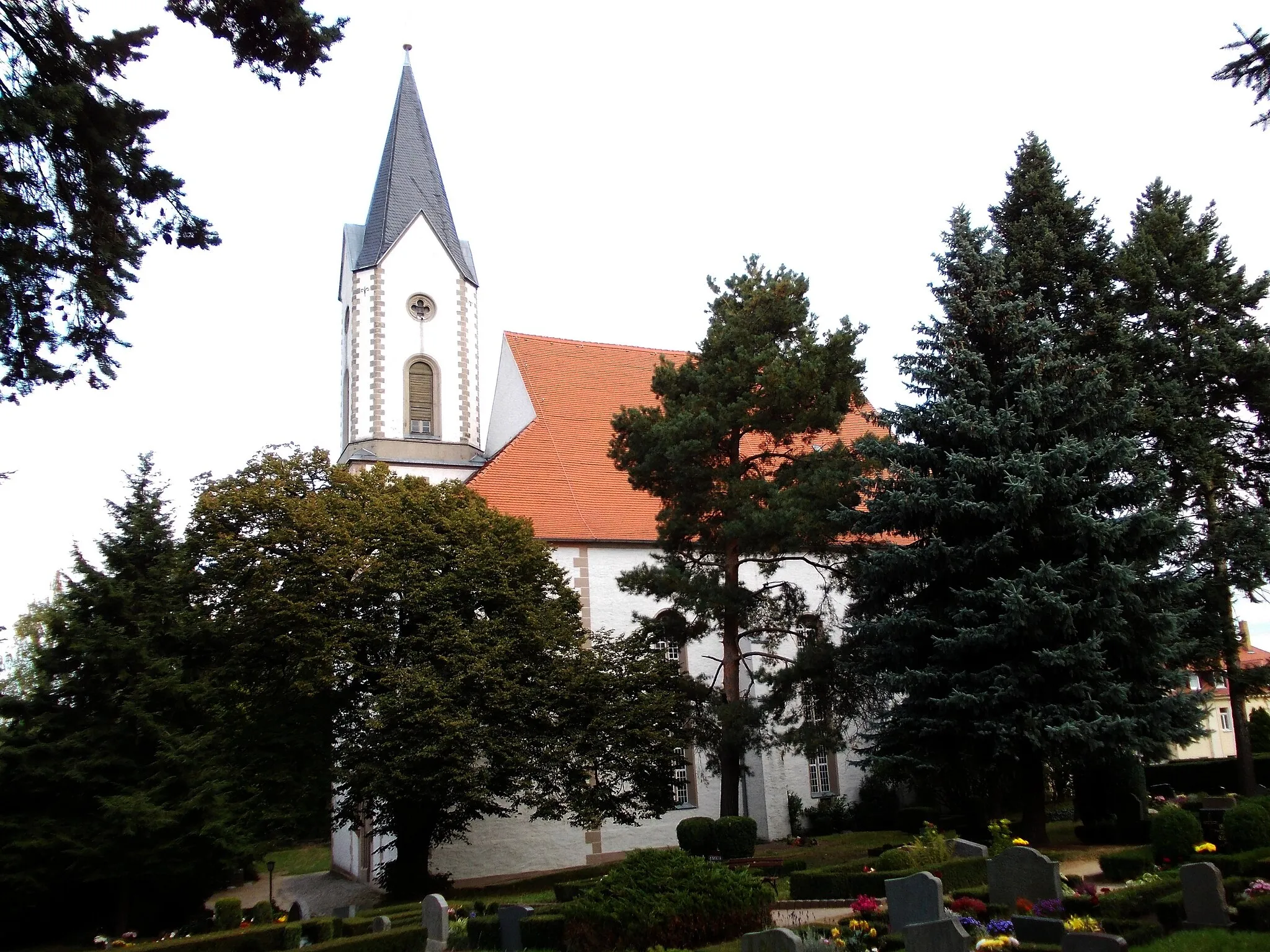 Photo showing: Our Lady's Church in Dahlen (Nordsachsen district, Saxony) from the south