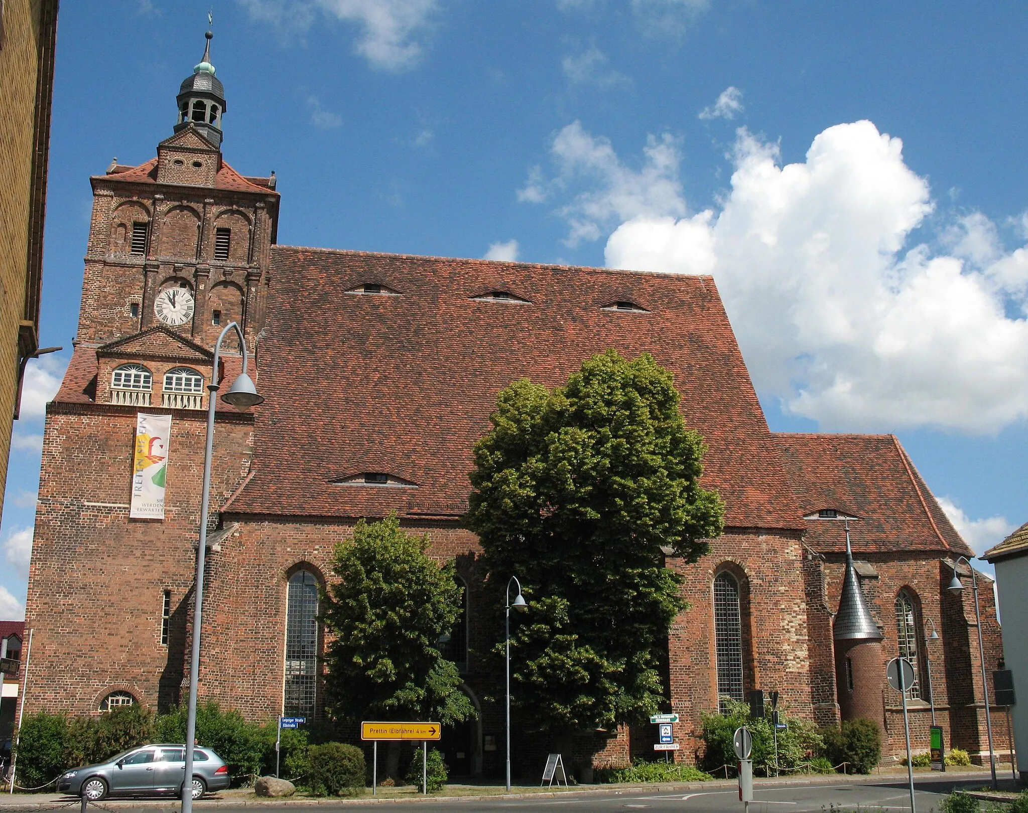 Photo showing: St. Mary’s Church in Dommitzsch in Saxony, Germany