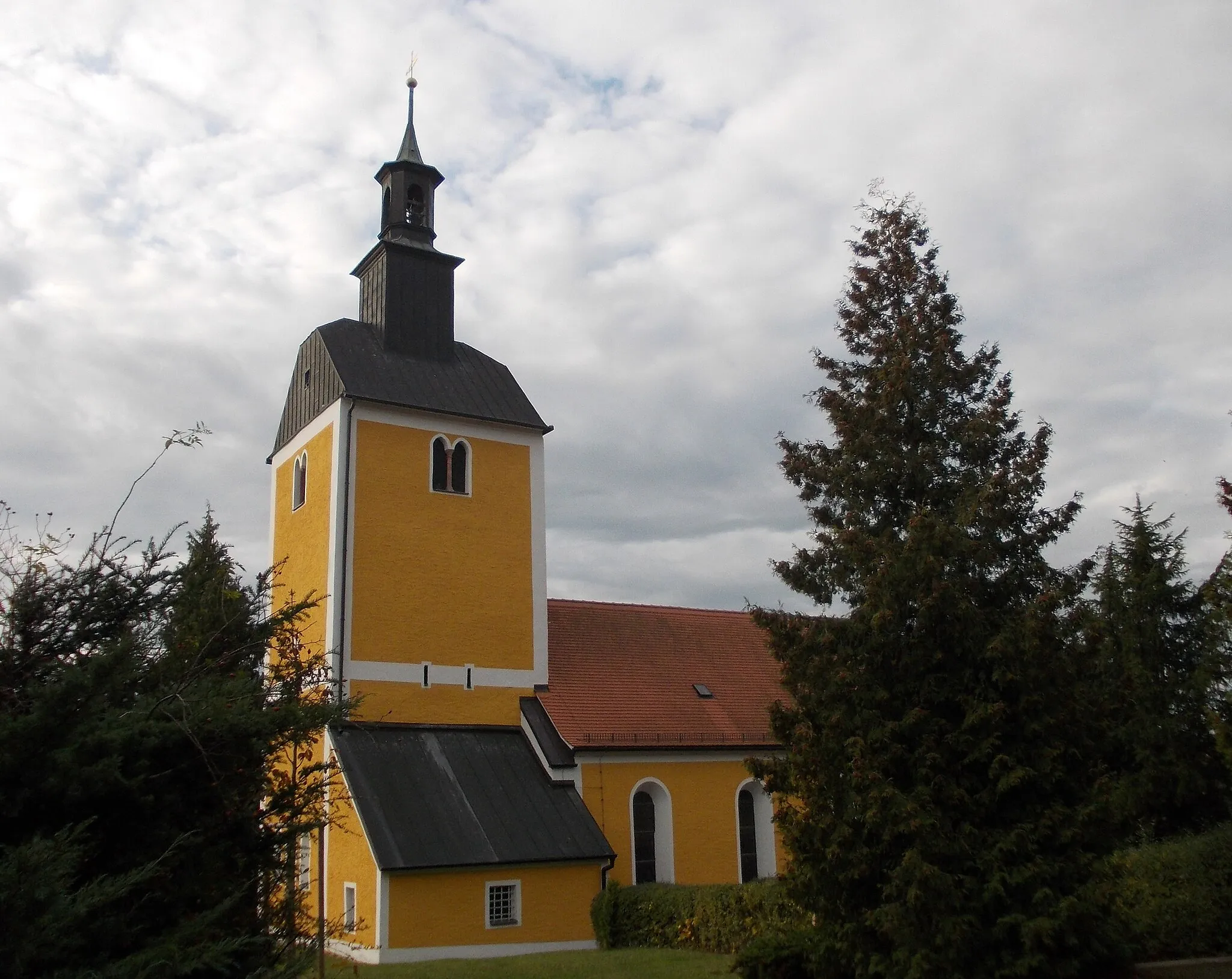 Photo showing: St. James' Church in Tautenhain (Frohburg, Leipzig district, Saxony)