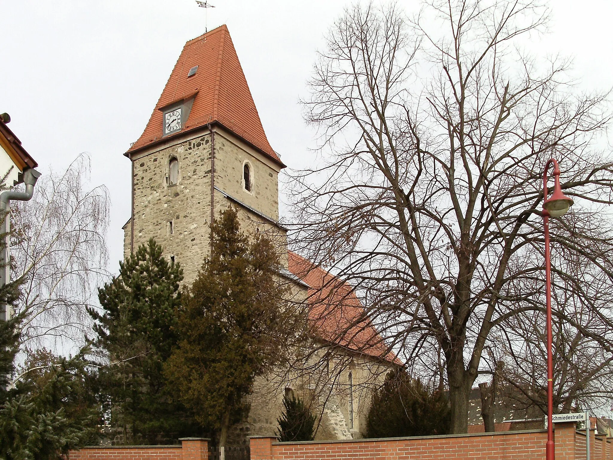 Photo showing: Grosslehna Church (Markranstädt, Leipzig district, Saxony)