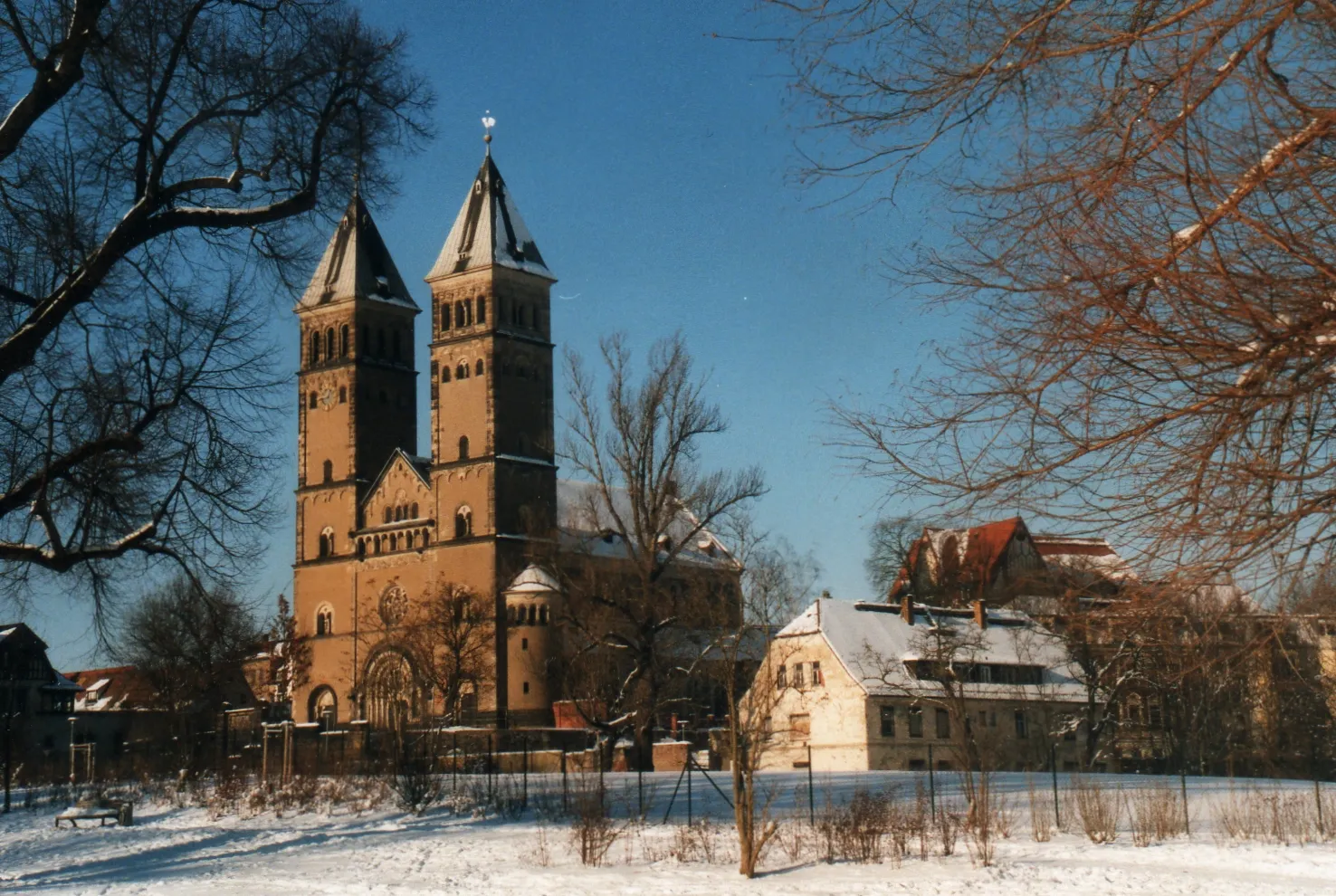 Photo showing: Taborkirche, Kleinzschocher