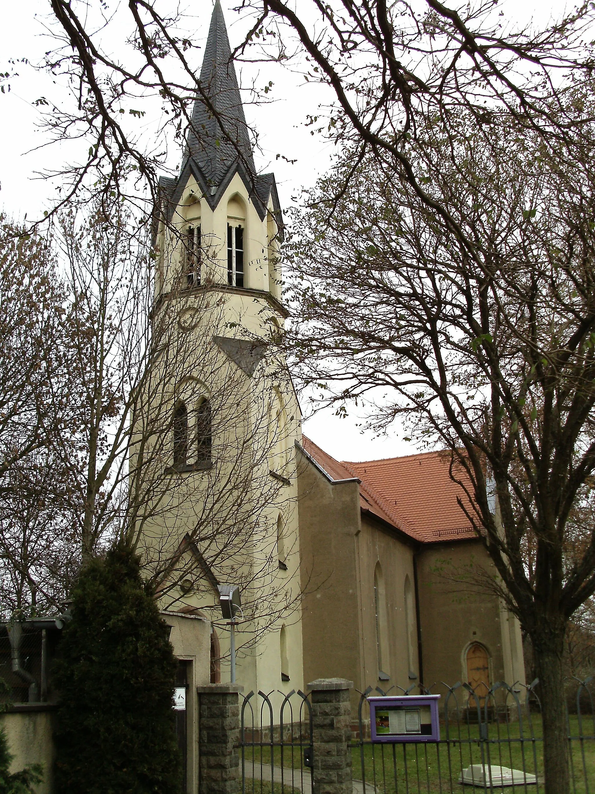 Photo showing: Grossstädteln church (Markkleeberg, Leipzig district, Saxony)