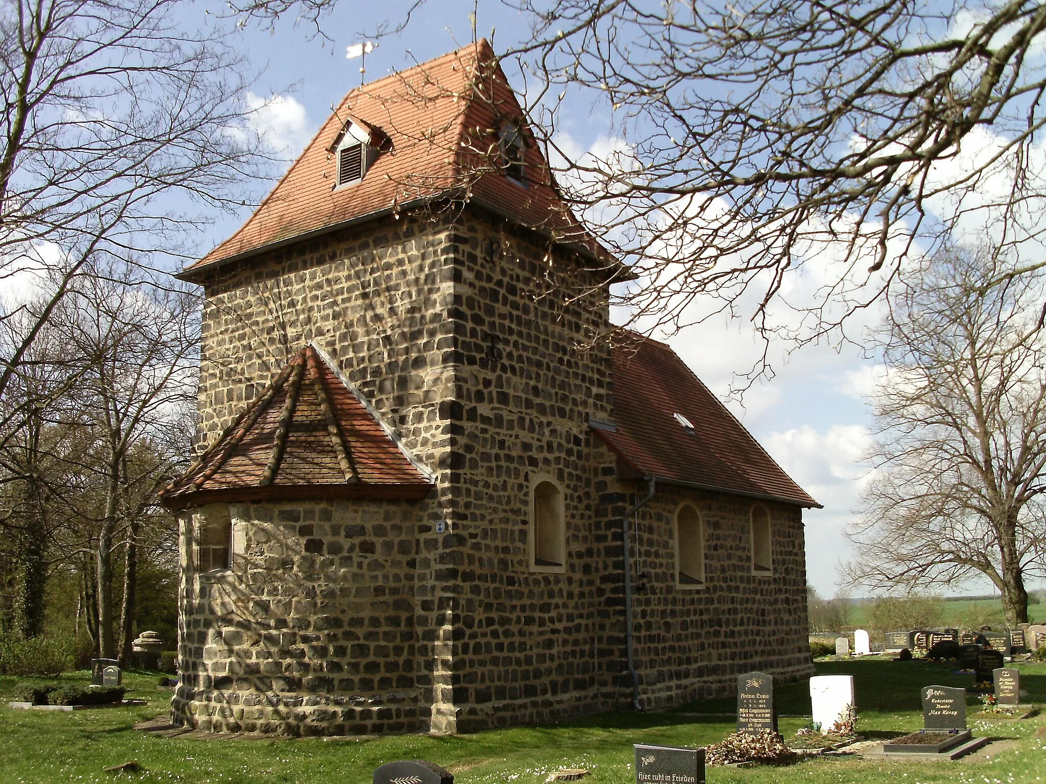 Photo showing: Kulkwitz Church (Markranstädt, Leipzig district, Saxony)