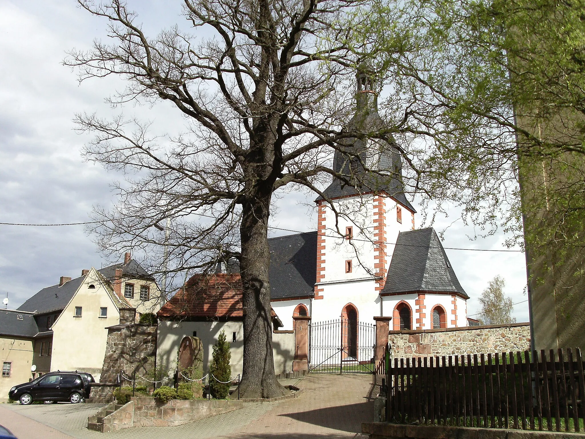 Photo showing: Luther Church in Ossa (Narsdorf, Leipzig district, Saxony)