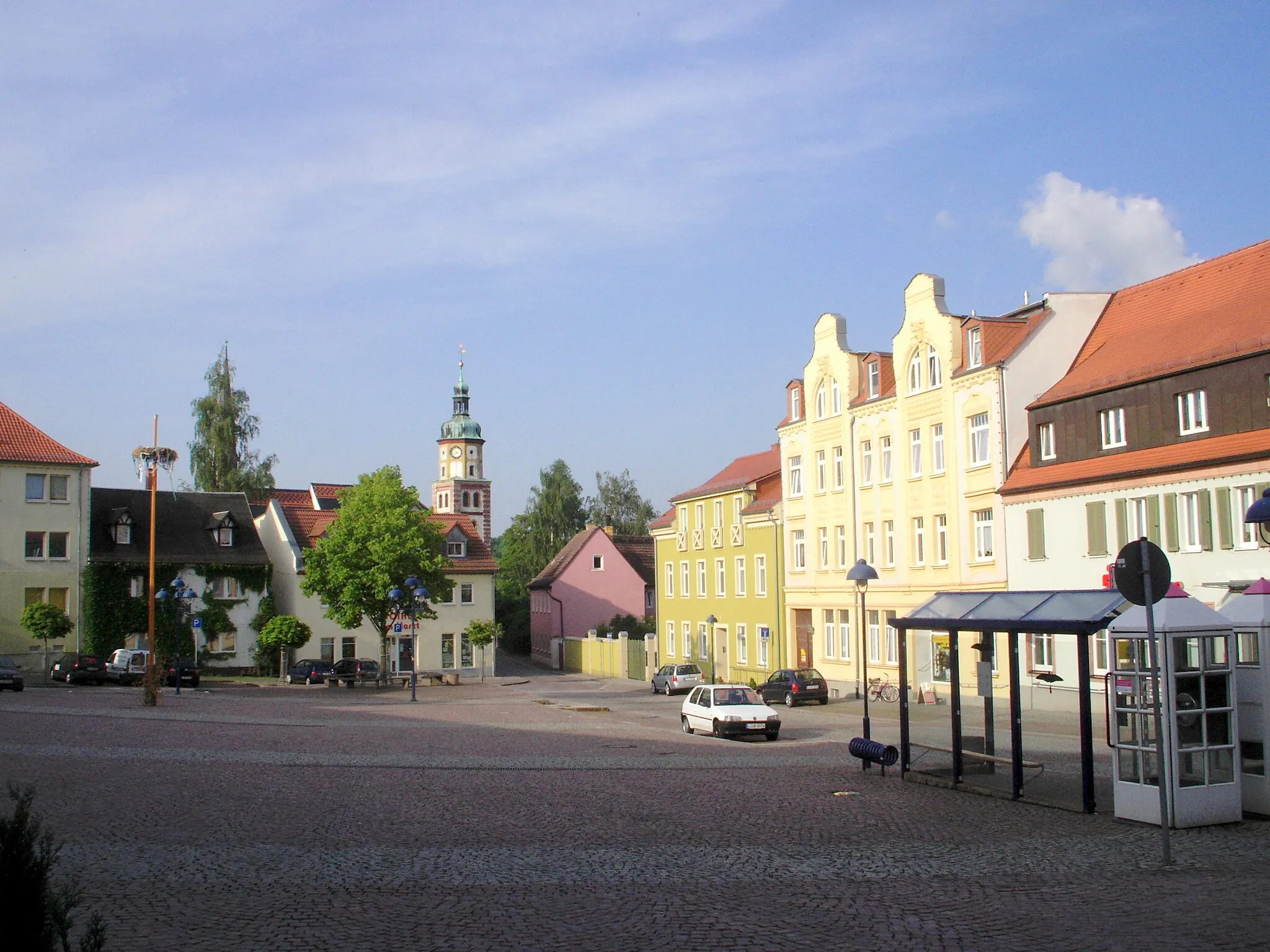 Photo showing: Rötha, Markt