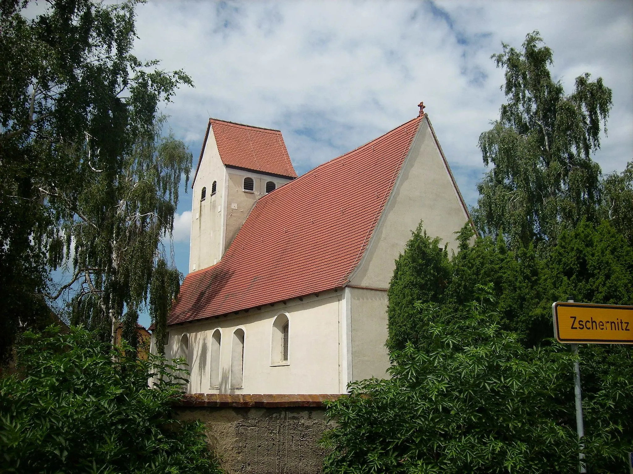 Photo showing: Church of the village of Klitschmar (Wiedemar, Nordsachsen district, Saxony)