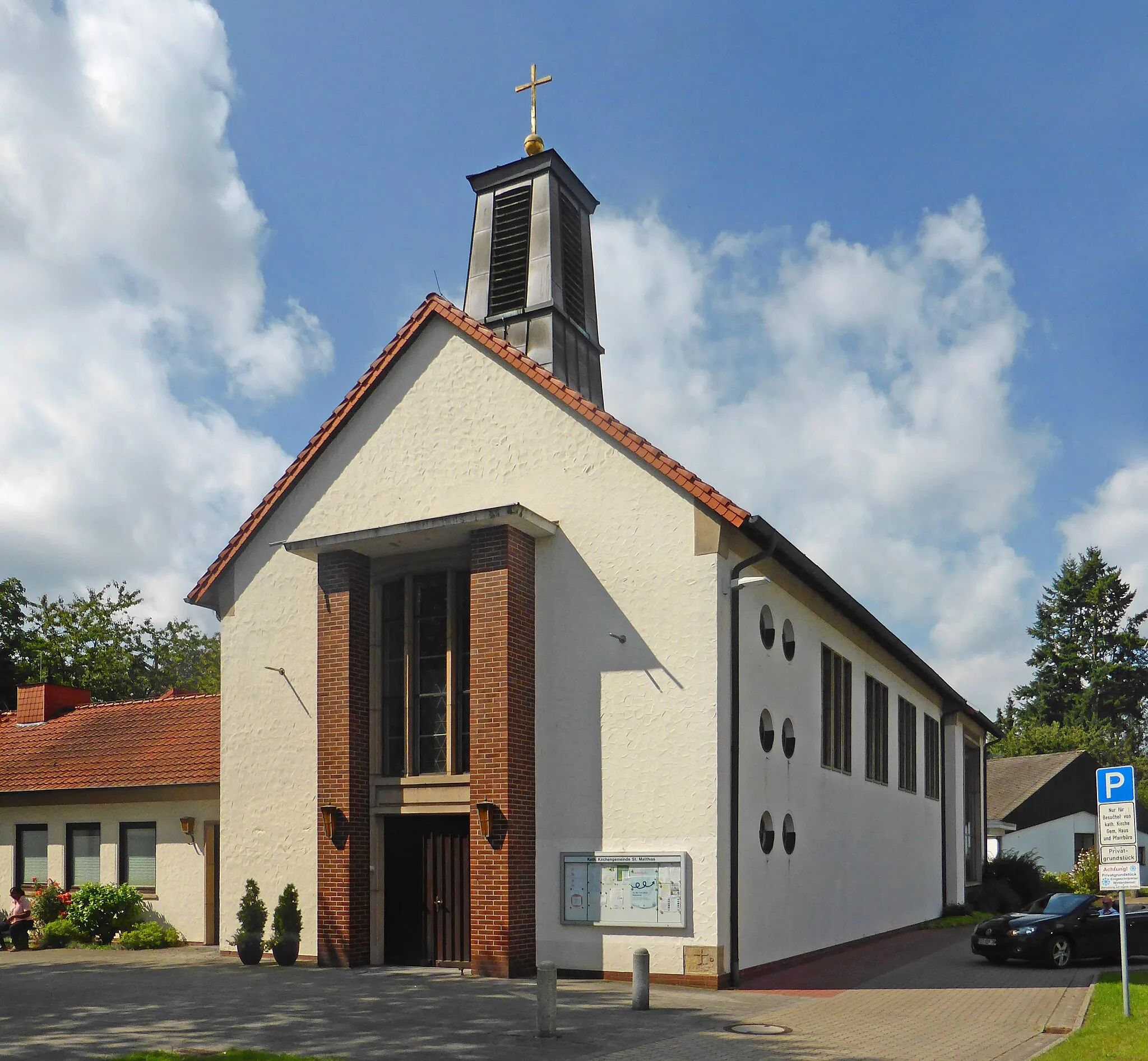 Photo showing: Katholische St.-Matthias-Kirche in Achim.