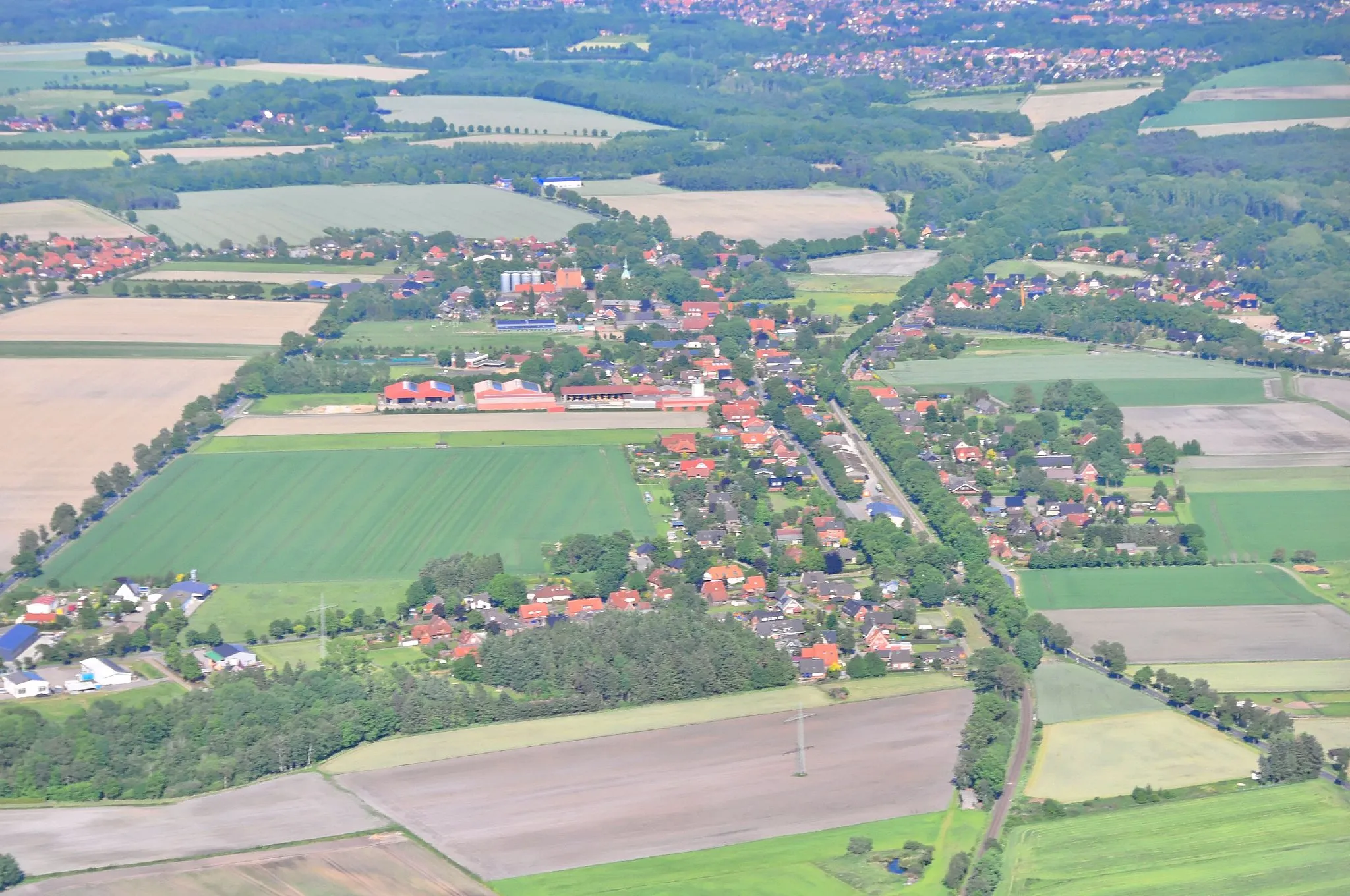 Photo showing: Überführungsflug vom Flugplatz Nordholz-Spieka über Lüneburg, Potsdam zum Flugplatz Schwarzheide-Schipkau
