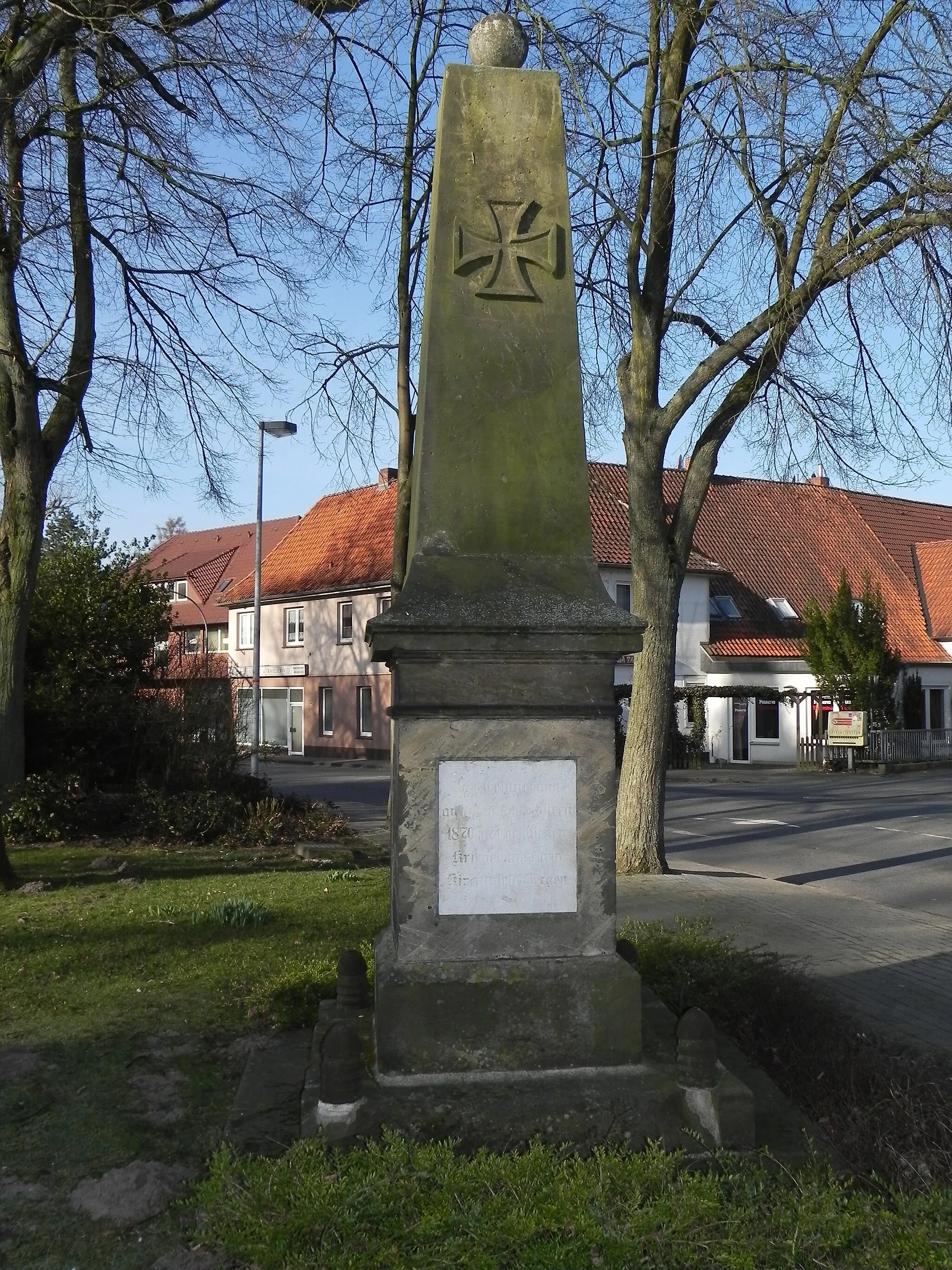 Photo showing: Monument to the fallen of 1870-71